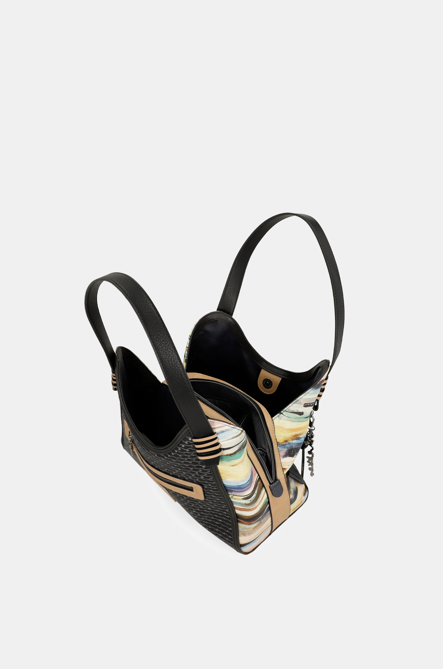 Borsa a tracolla blu navy Studio