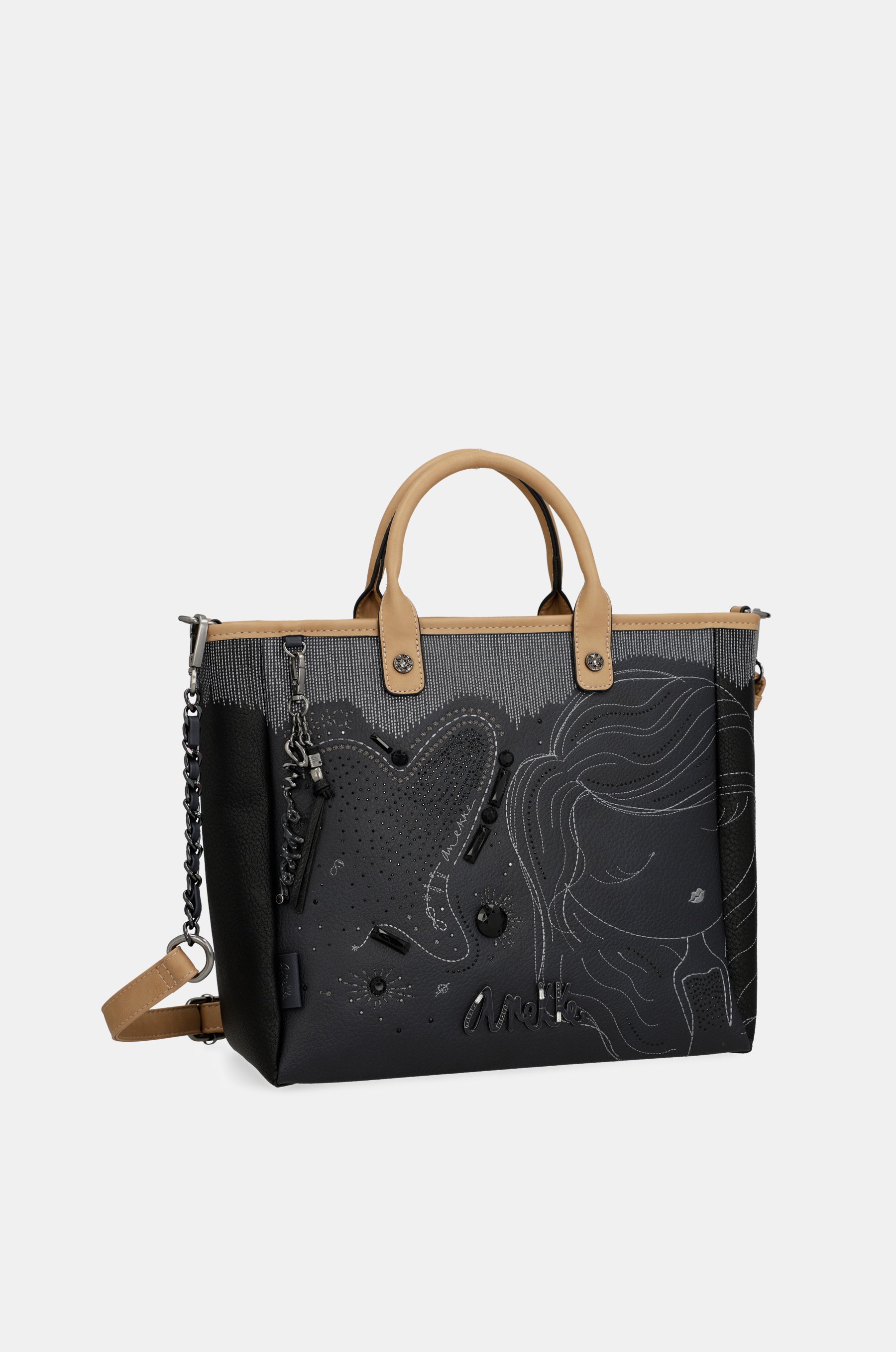 Borsa tote blu navy Studio