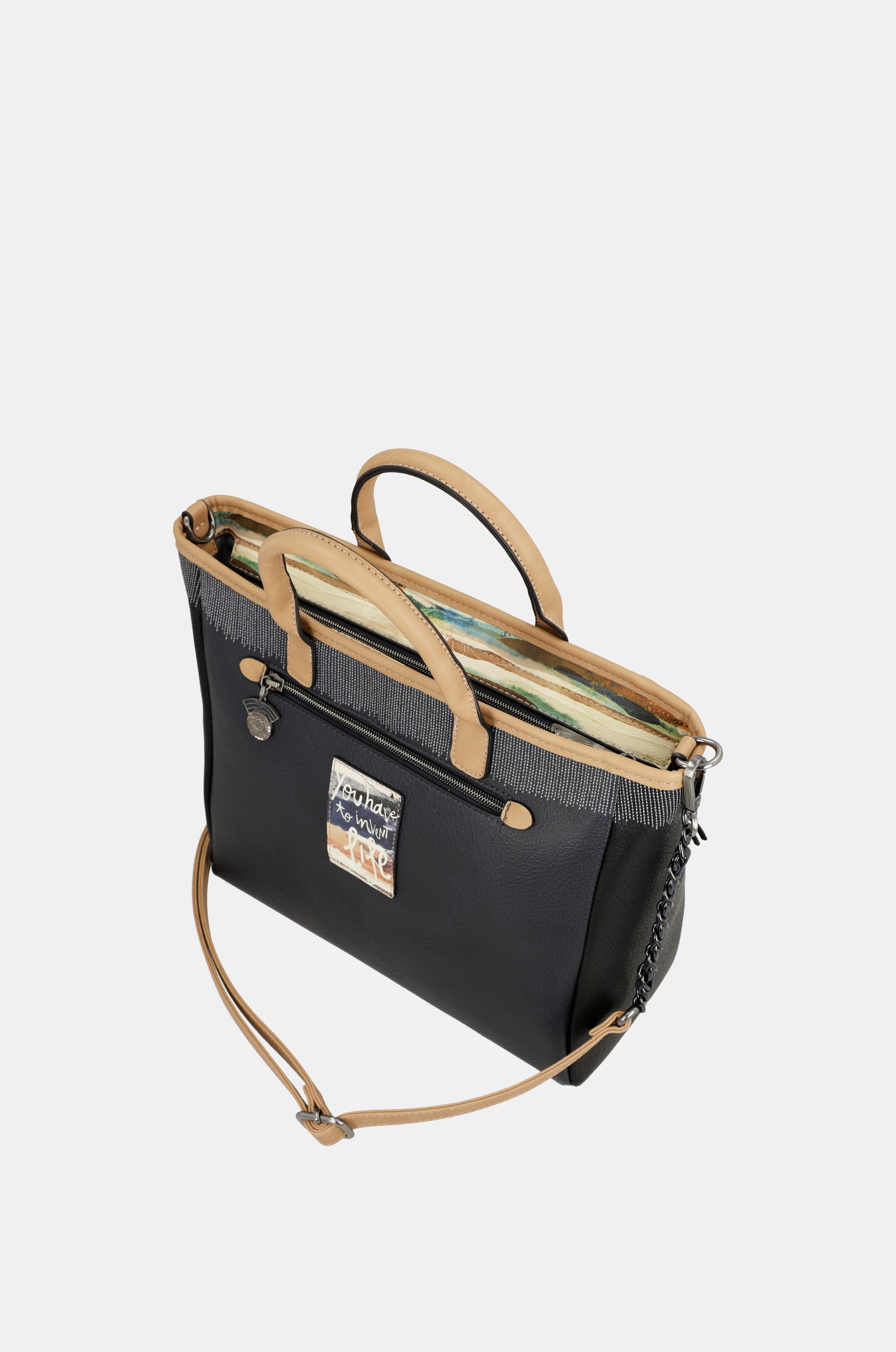 Borsa tote blu navy Studio