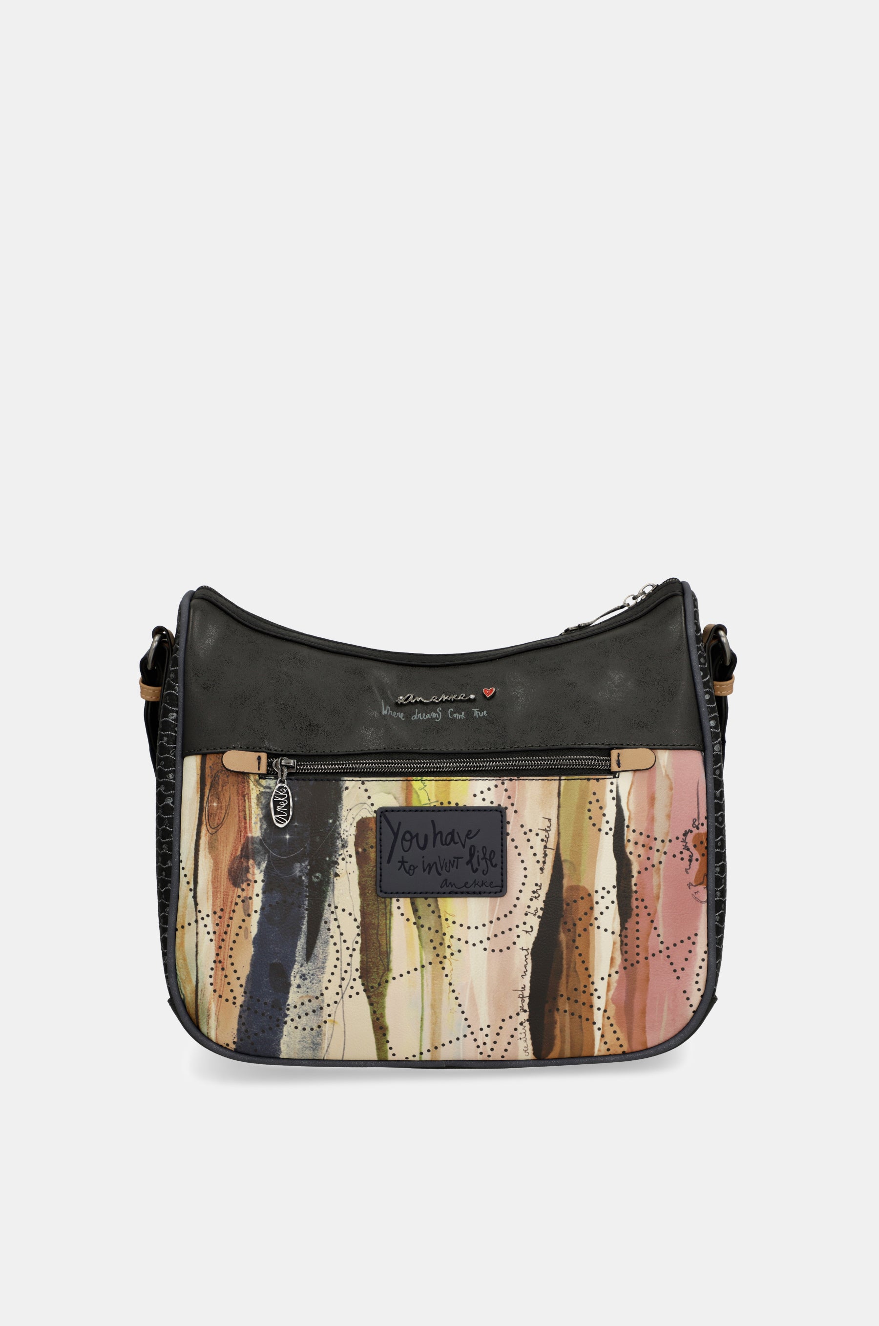 Borsa a tracolla grande blu navy Studio