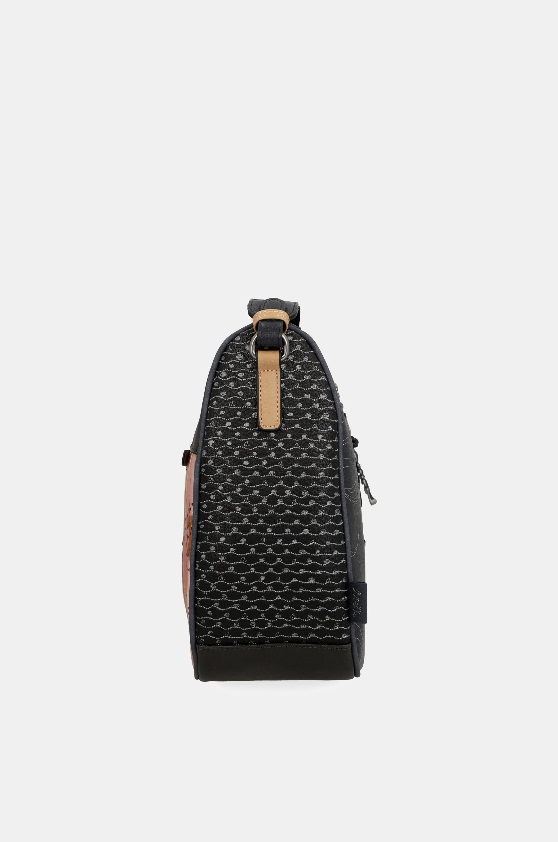 Borsa a tracolla grande blu navy Studio