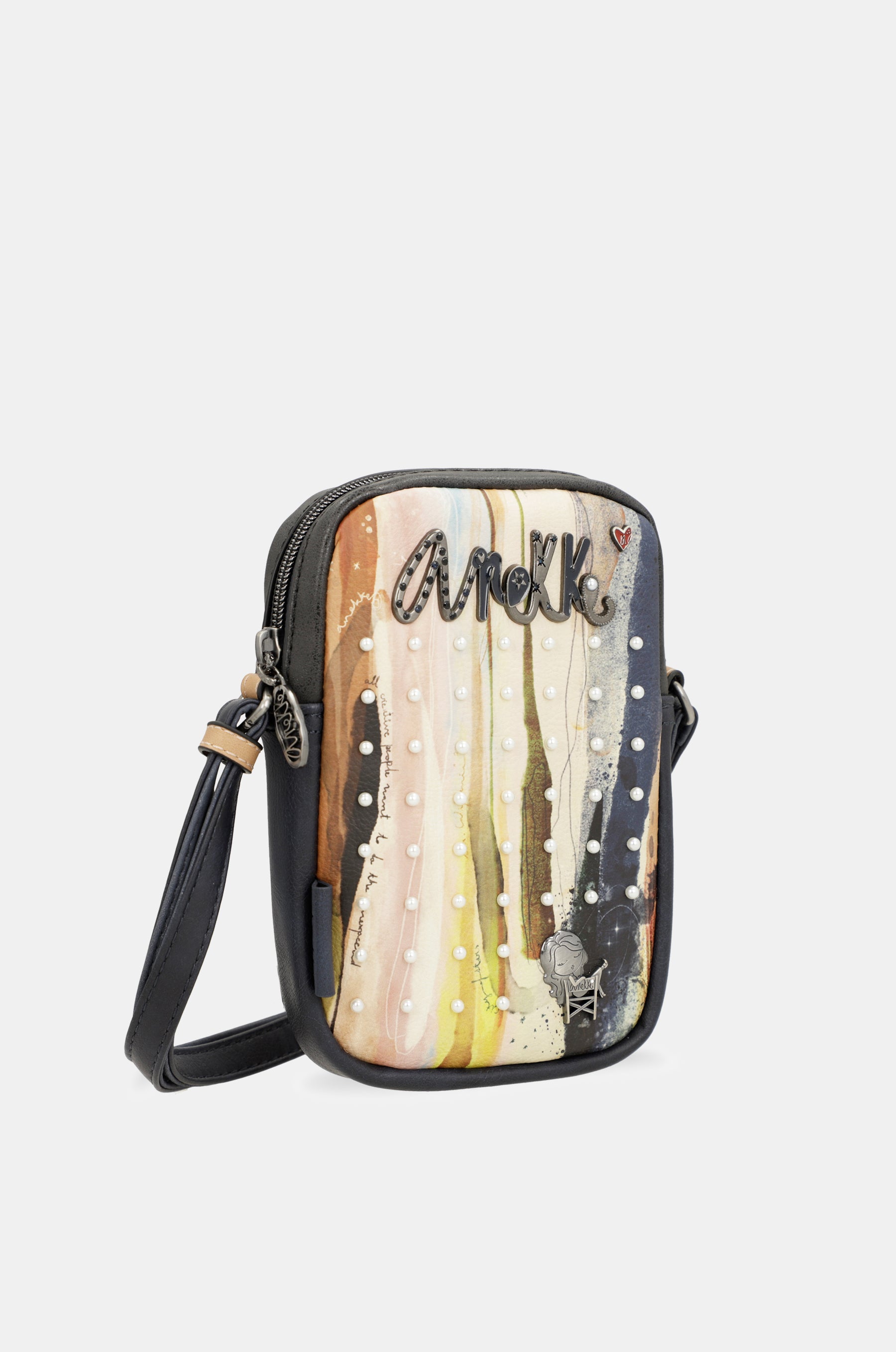 Borsa a tracolla mini blu navy Studio