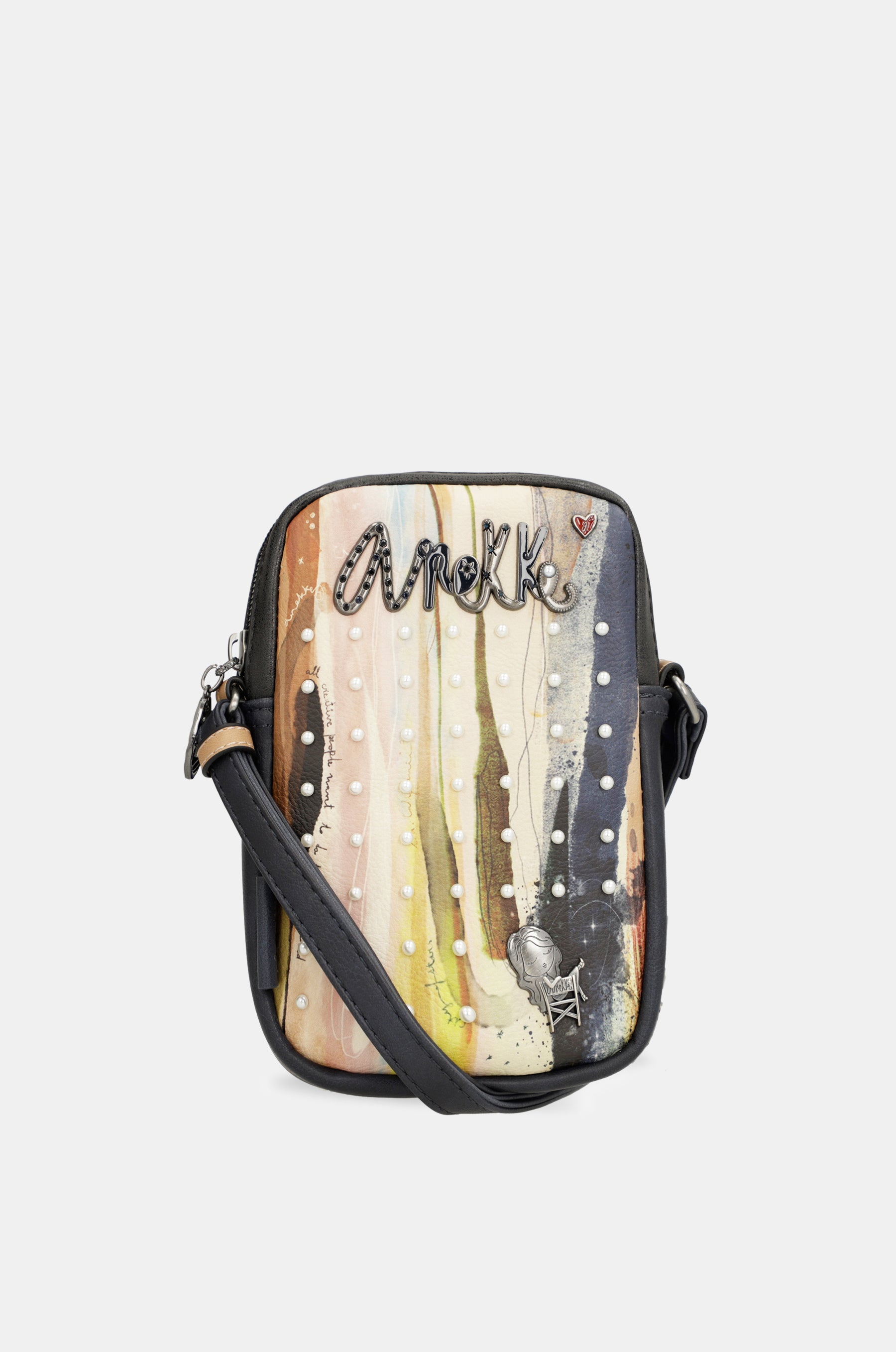 Borsa a tracolla mini blu navy Studio