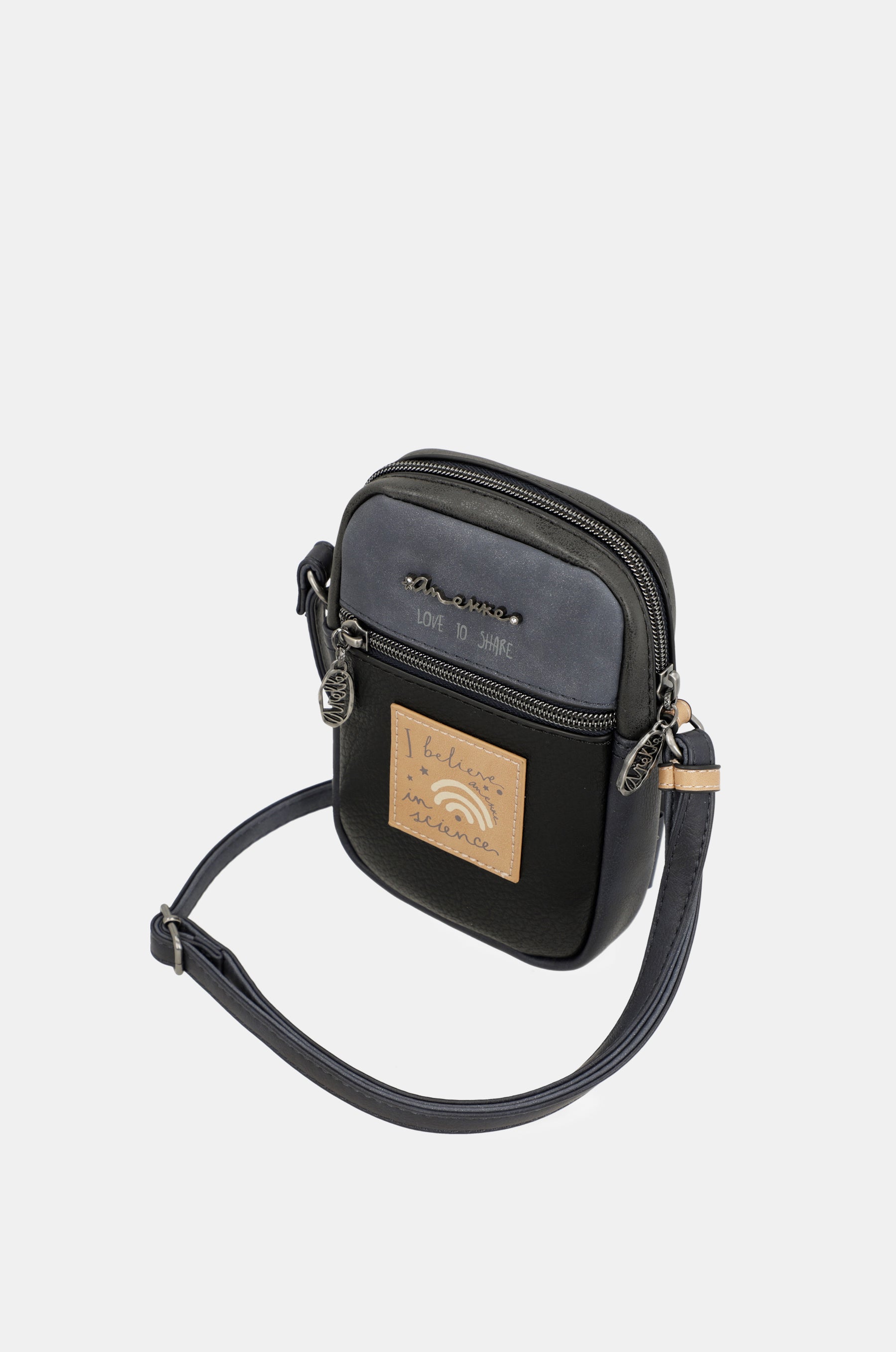 Borsa a tracolla mini blu navy Studio