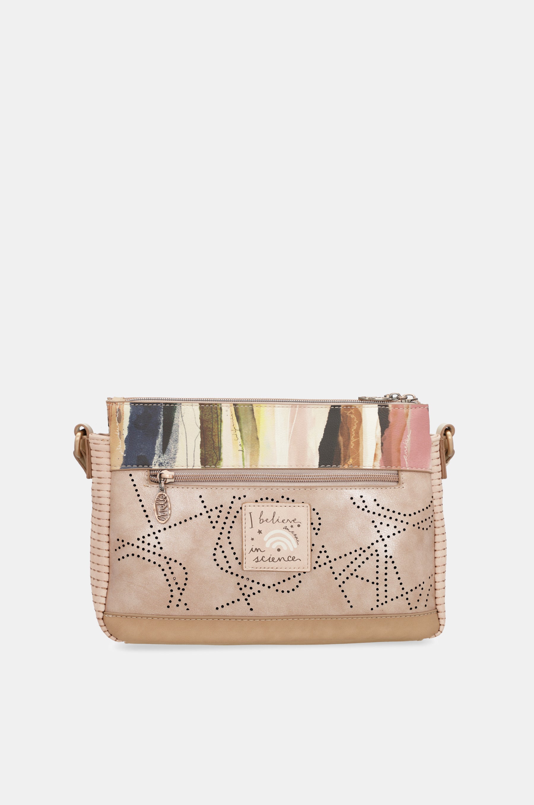 Borsa a tracolla Studio nude a 3 scomparti