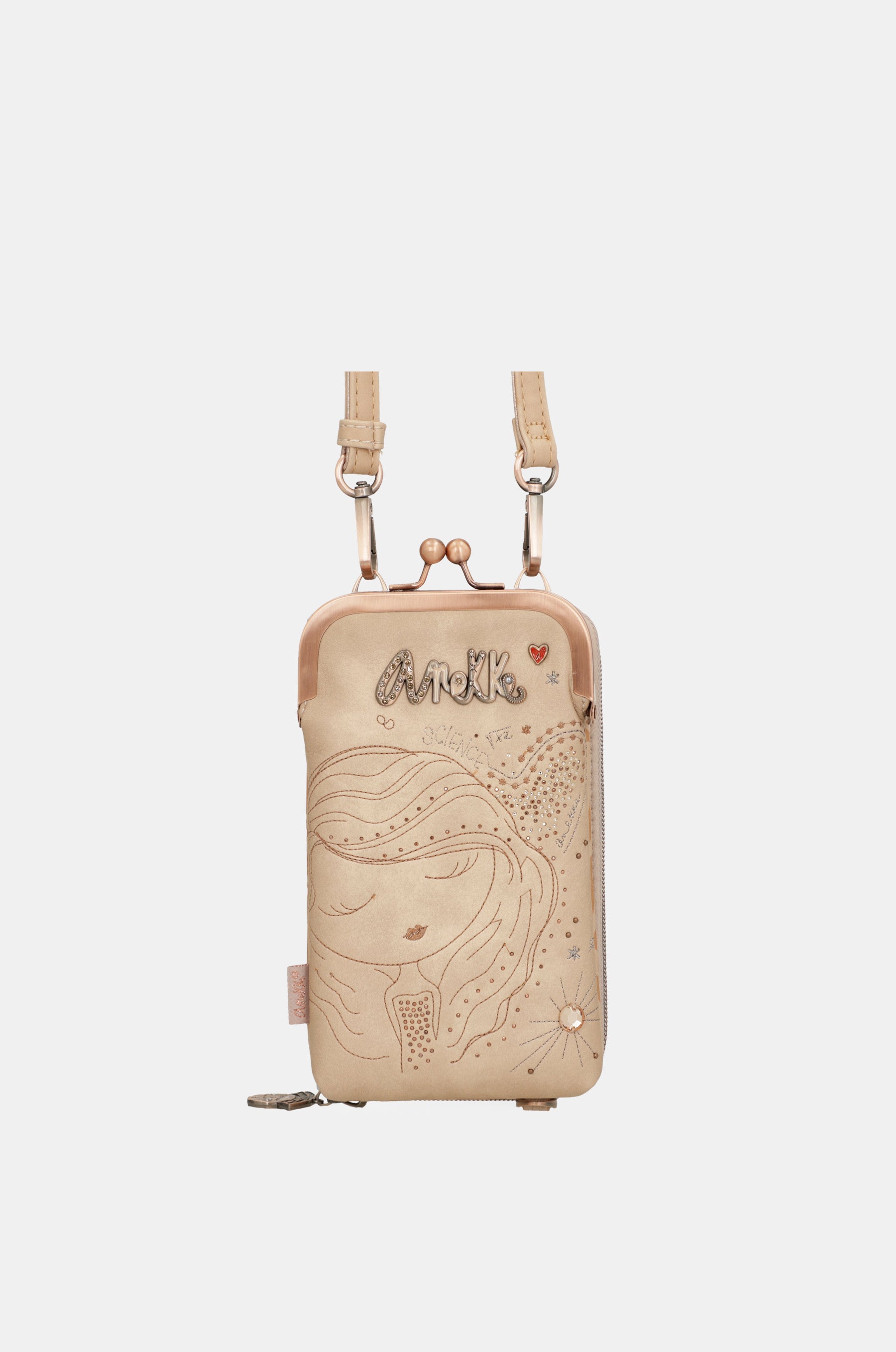 Borsa portafoglio 3 in 1 Studio nude