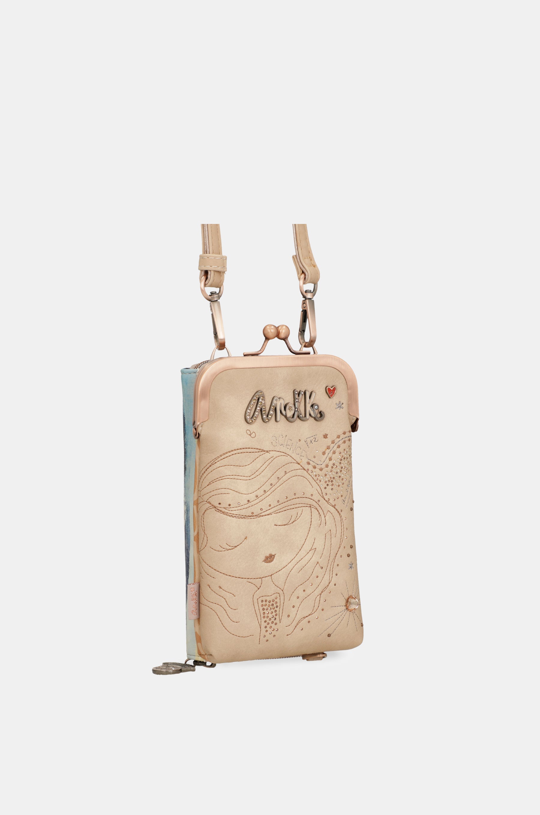 Borsa portafoglio 3 in 1 Studio nude