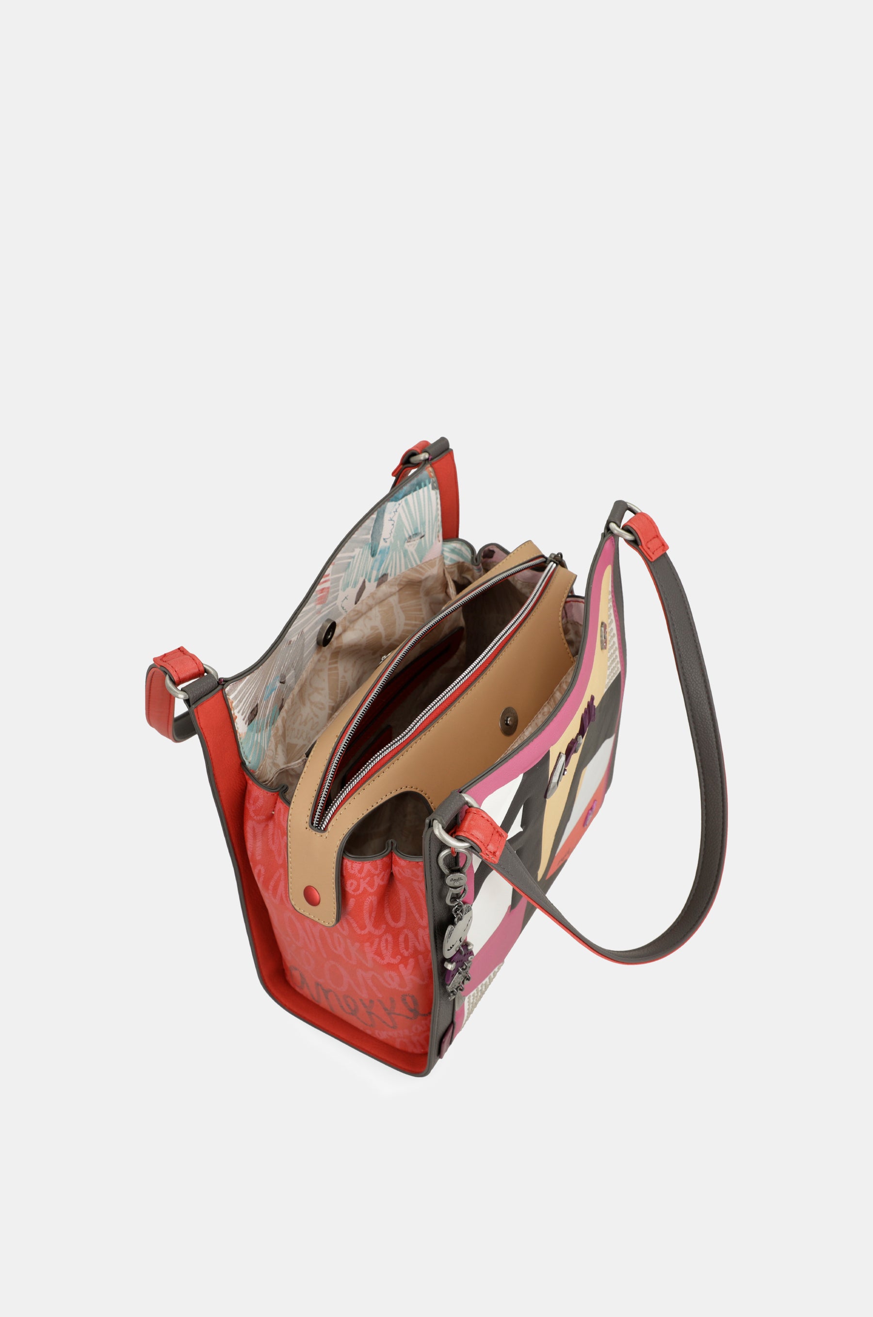 Borsa tote Fashion a 3 scomparti