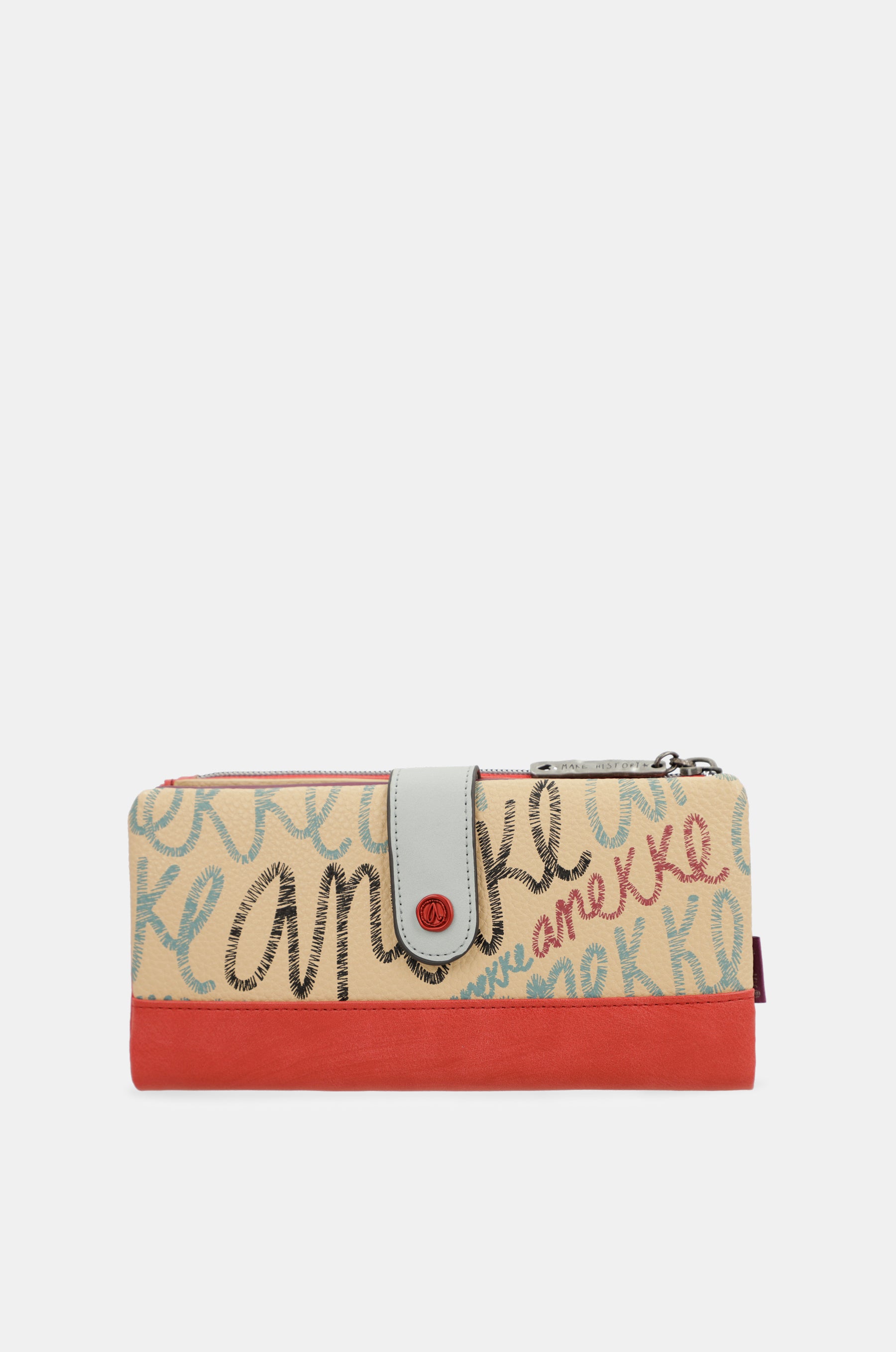 Portafoglio RFID grande flessibile Fashion