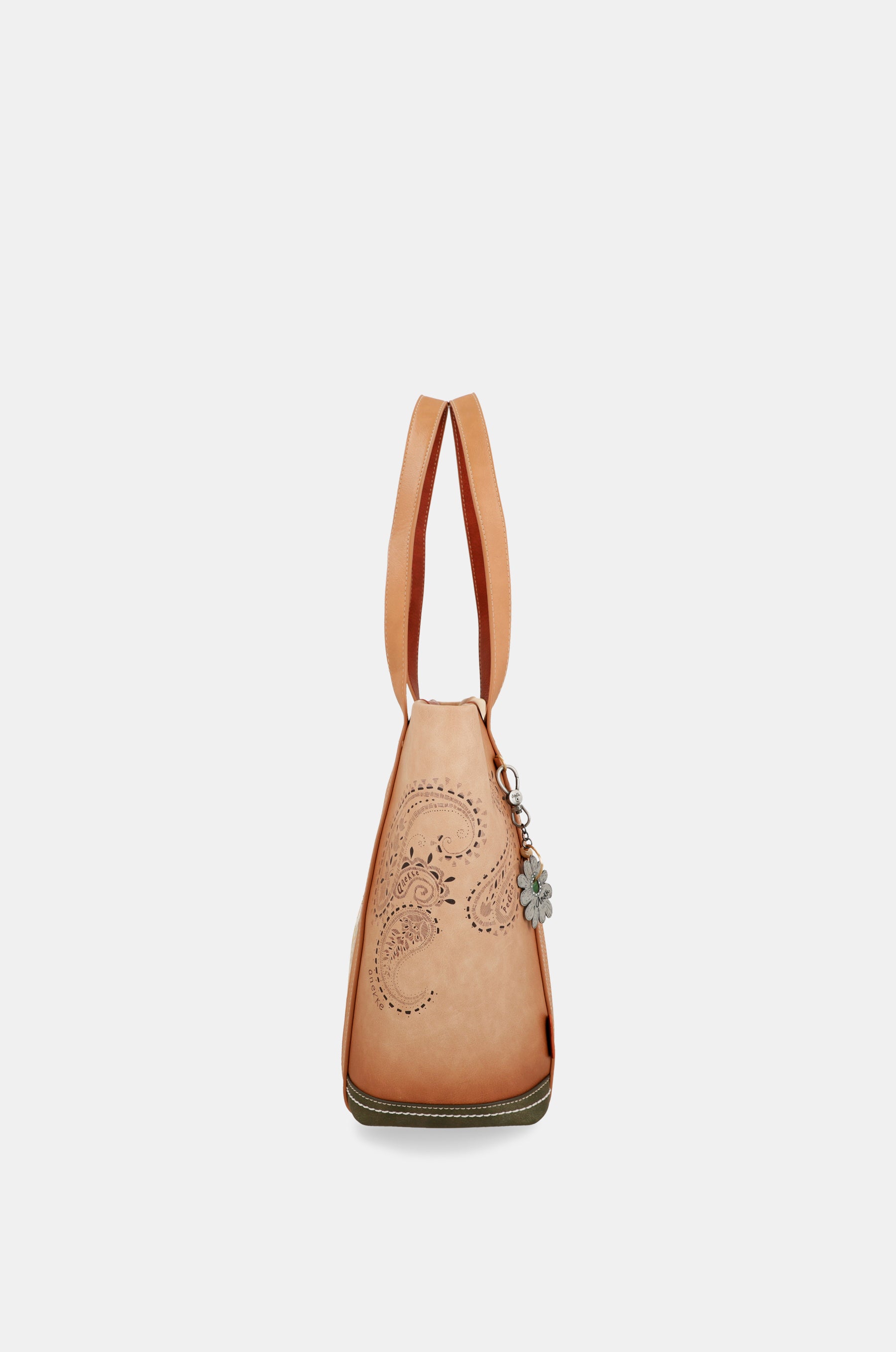 Borsa della spesa cammello Peace & Love