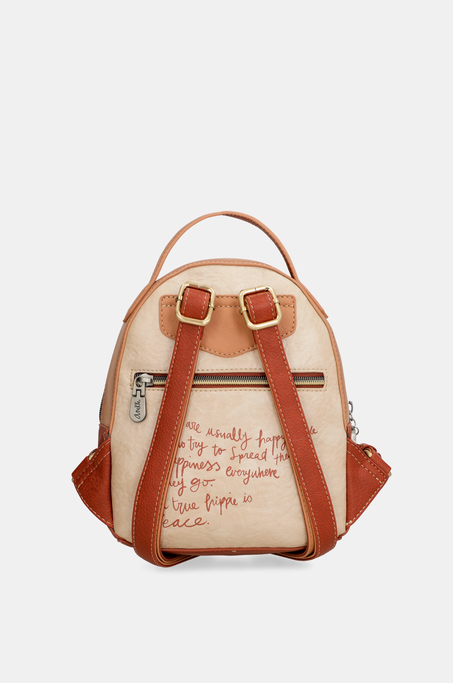 Zaino piccolo cammello Peace & Love