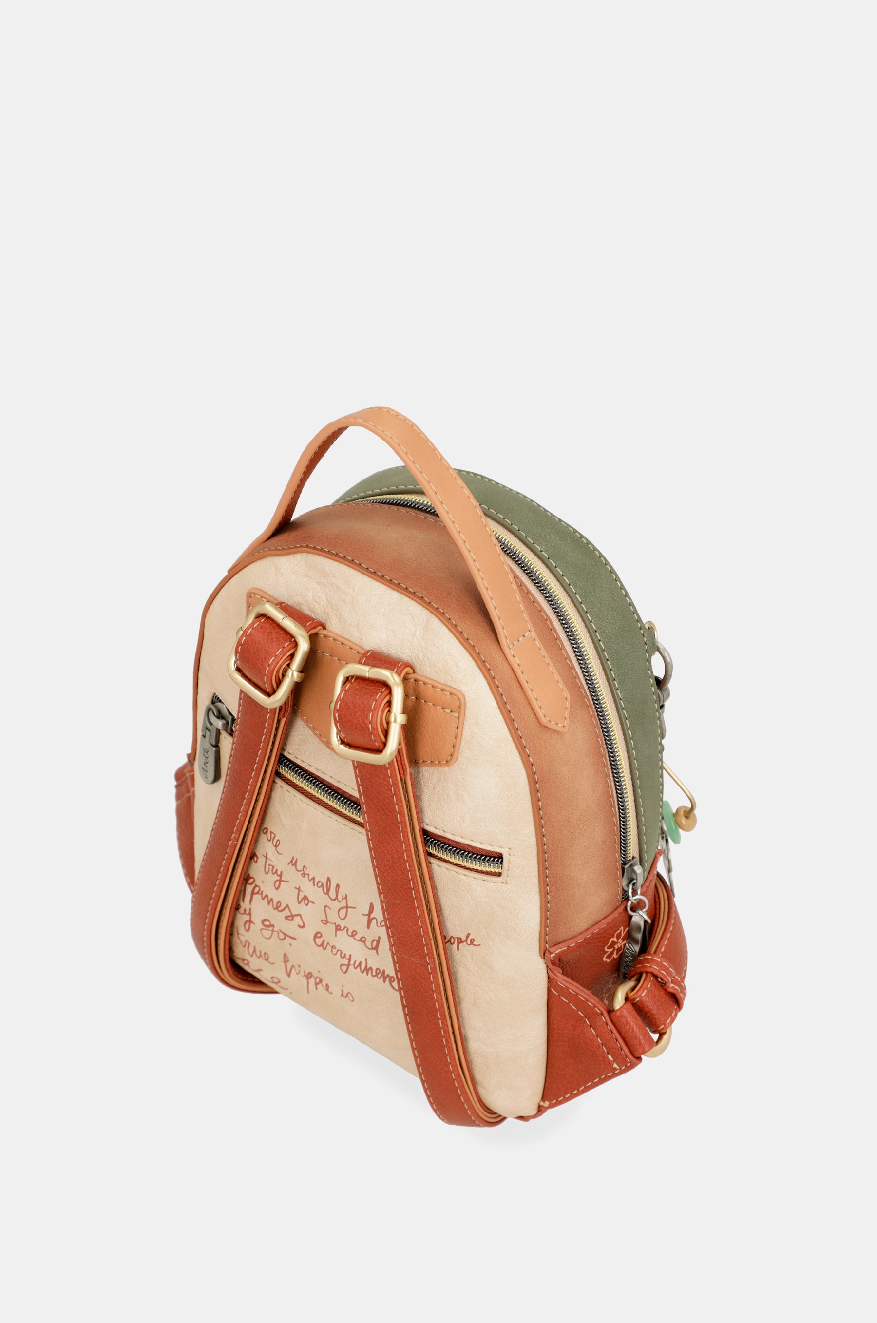 Zaino piccolo cammello Peace & Love