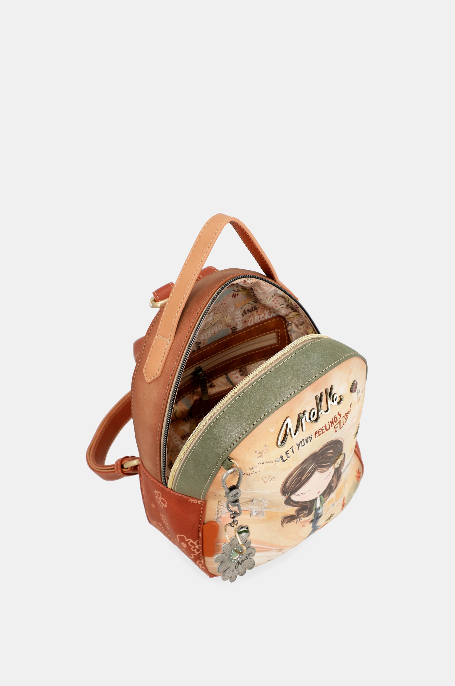 Zaino piccolo cammello Peace & Love