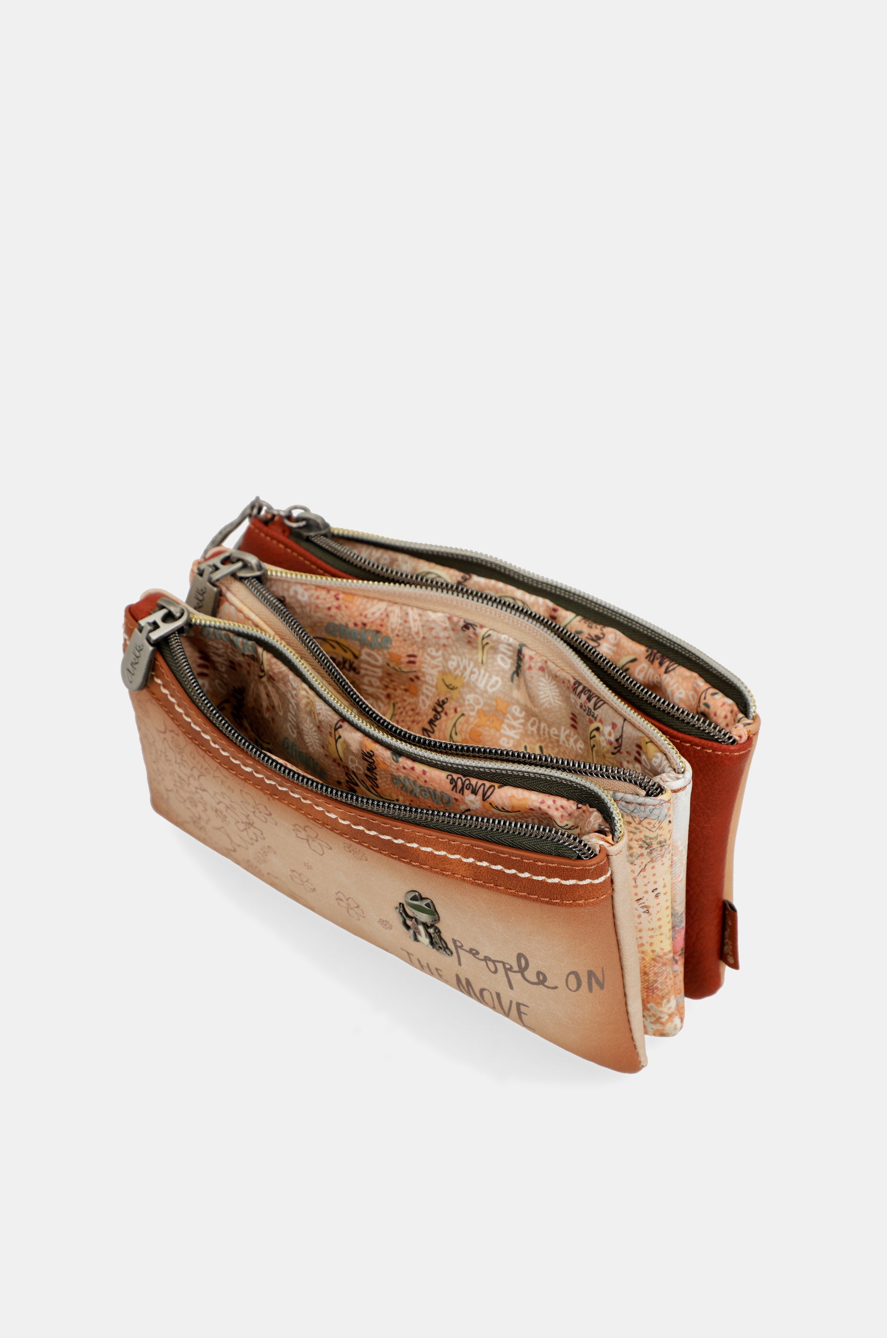 Astuccio portapenne cammello Peace & Love
