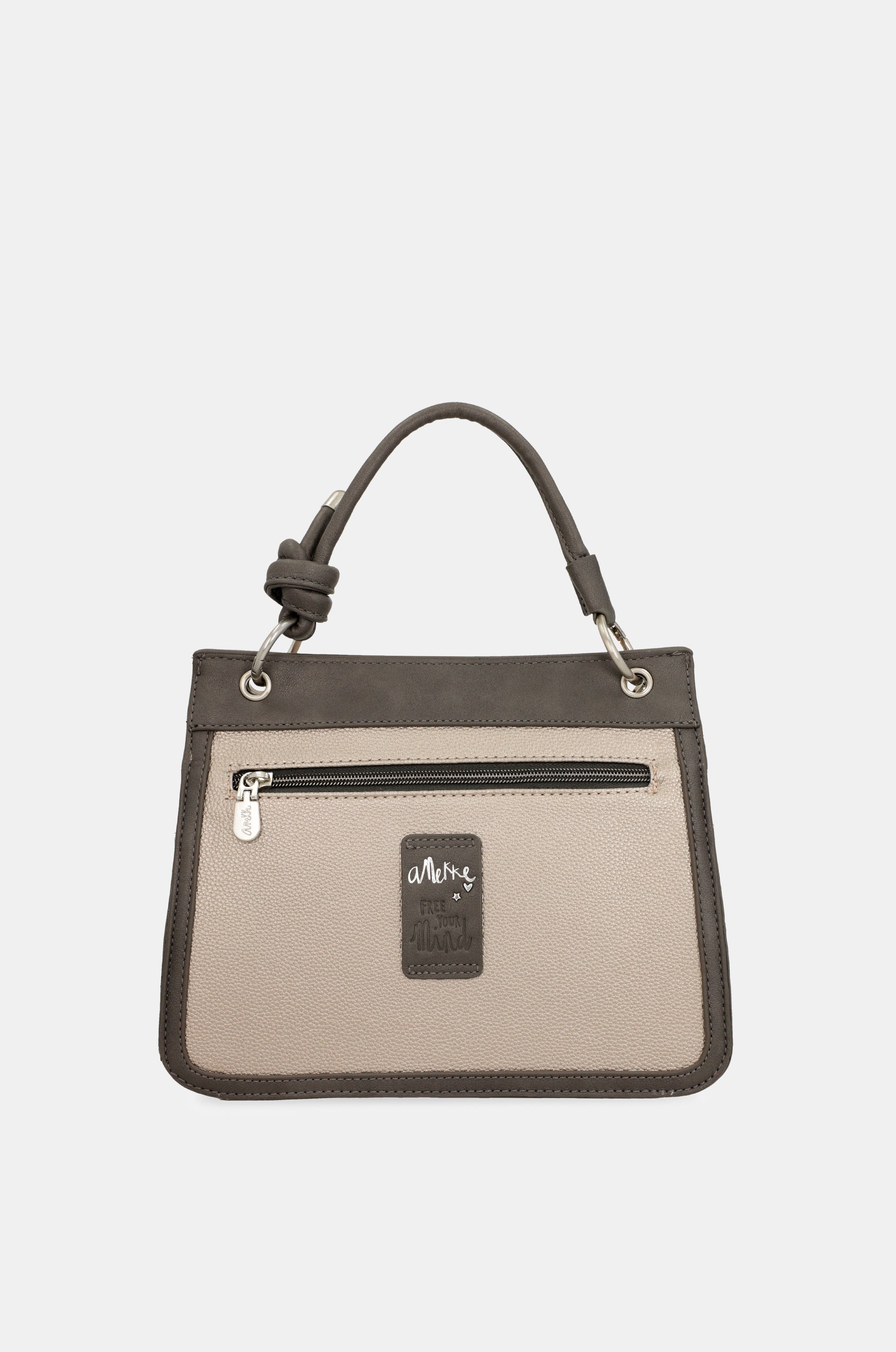 Borsa con patta rosa Peace & Love