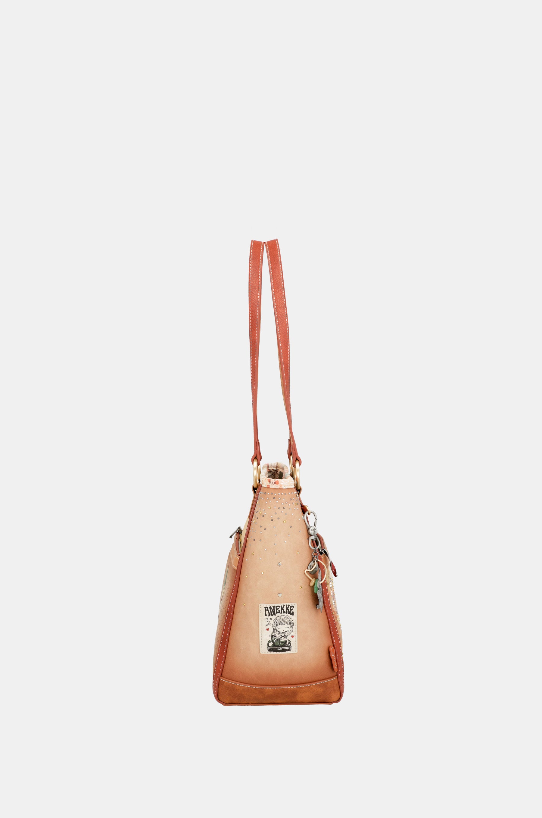 Borsa a tracolla grande Flower
