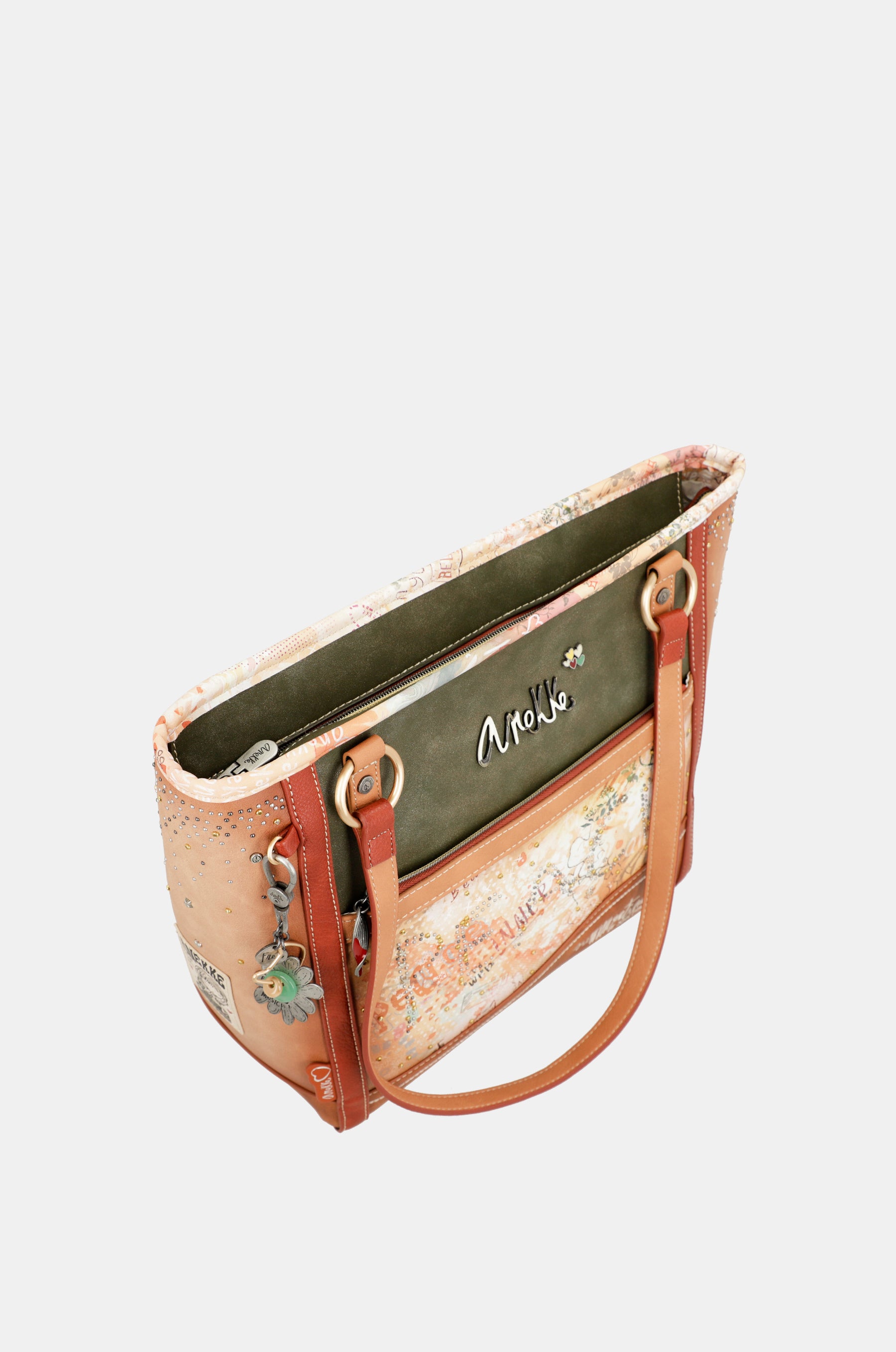 Borsa a tracolla grande Flower