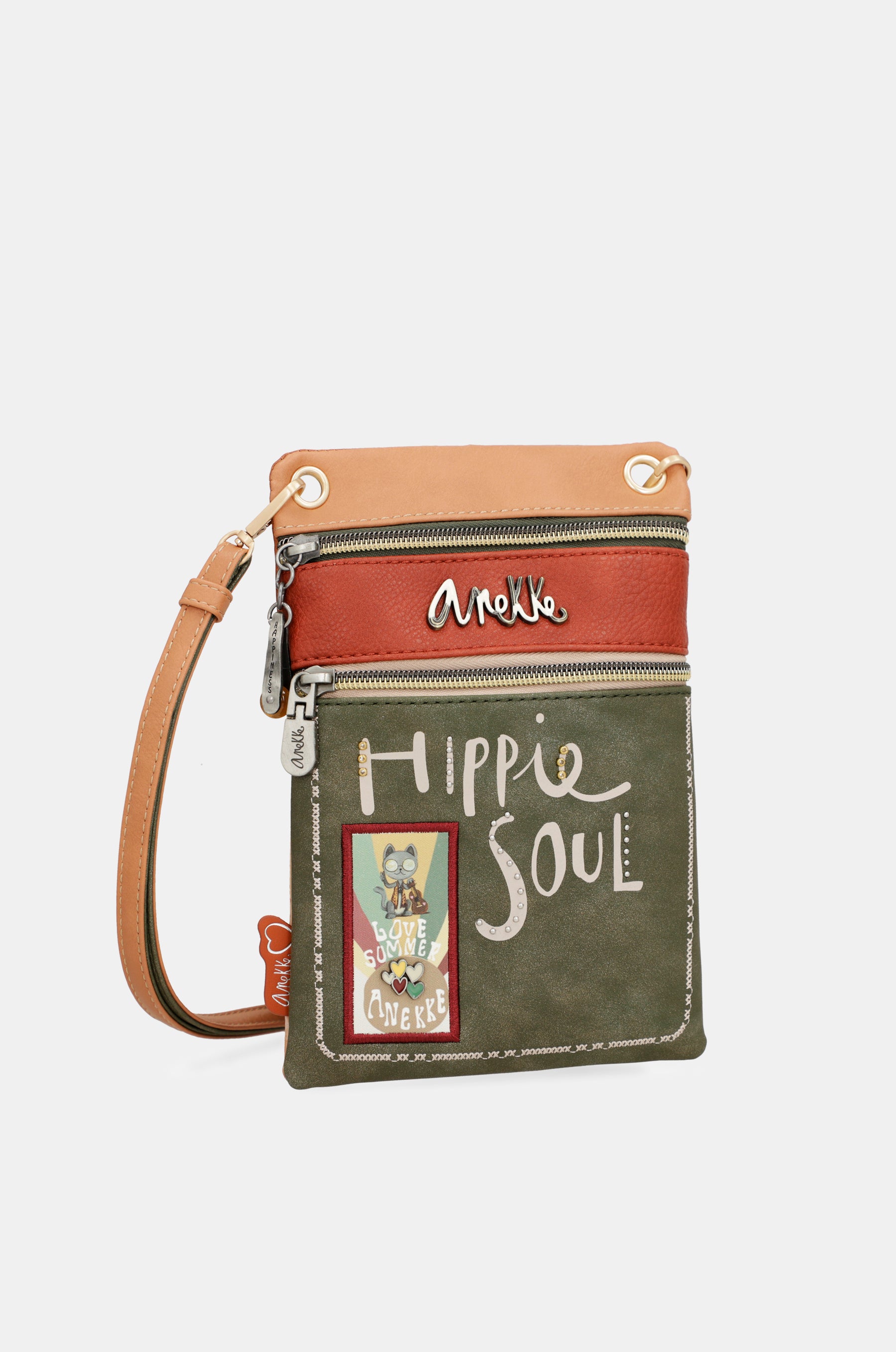 Mini borsa a tracolla Flower S
