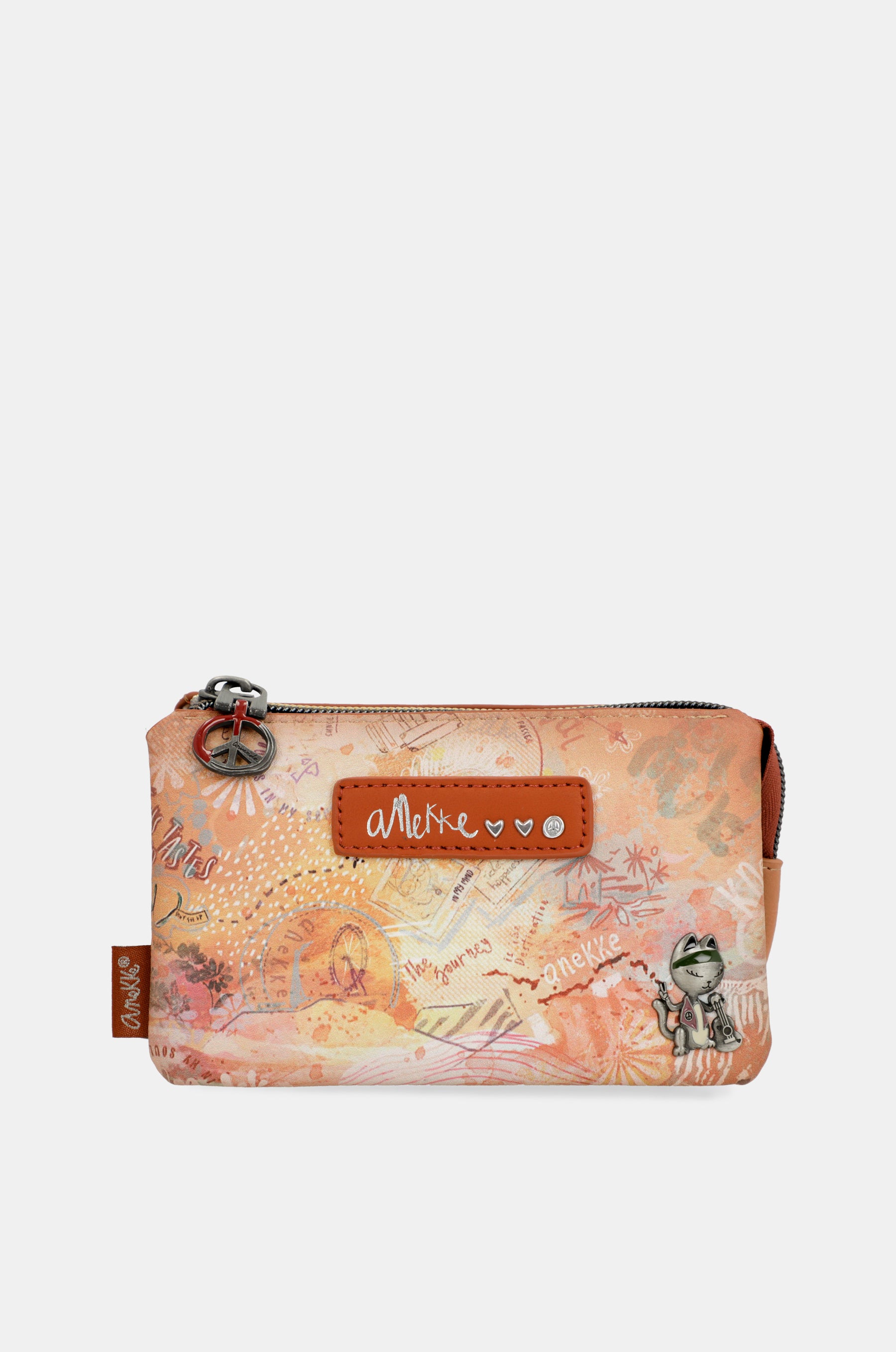 Portamonete Flower a 3 scomparti