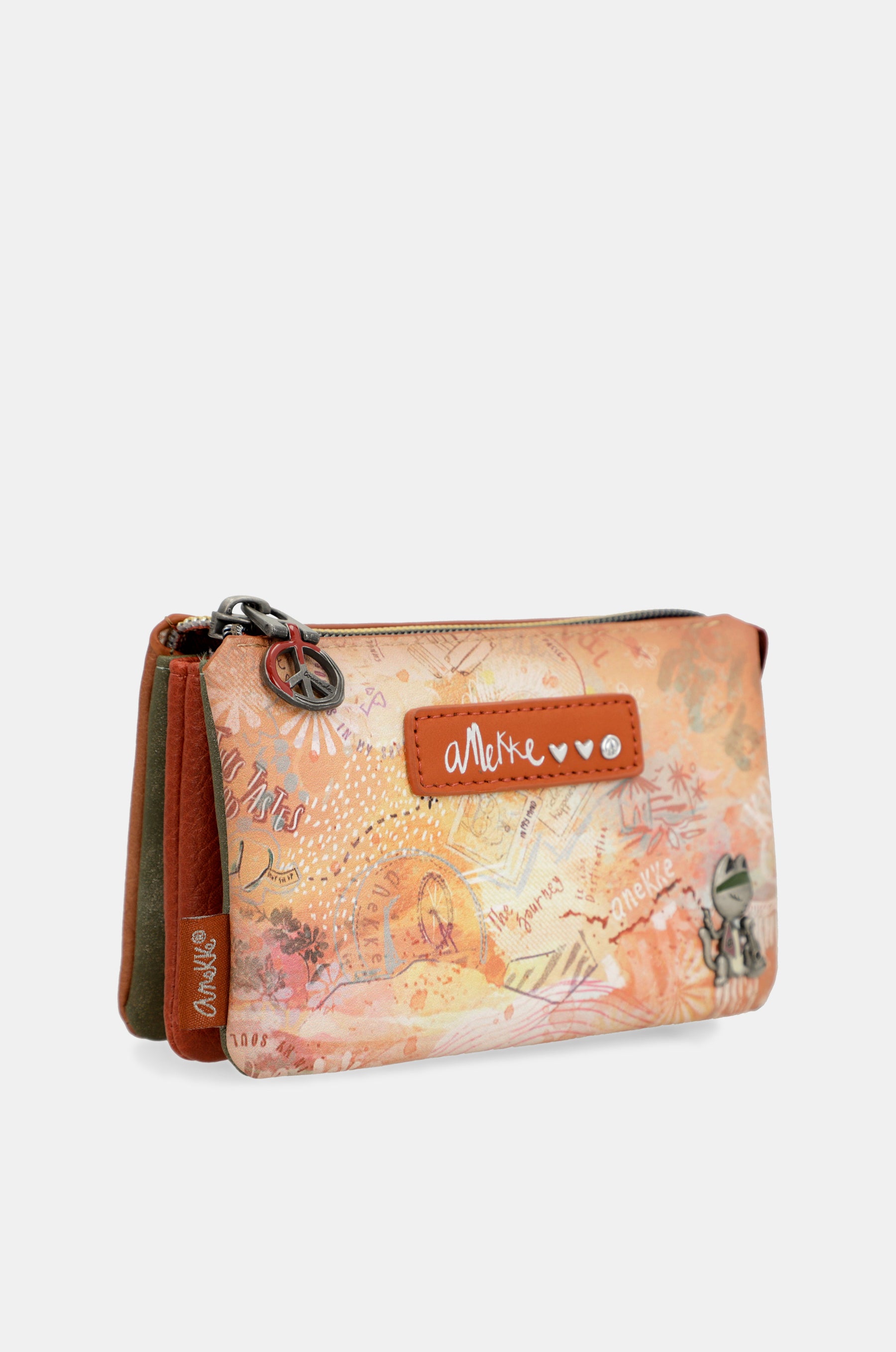 Portamonete Flower a 3 scomparti