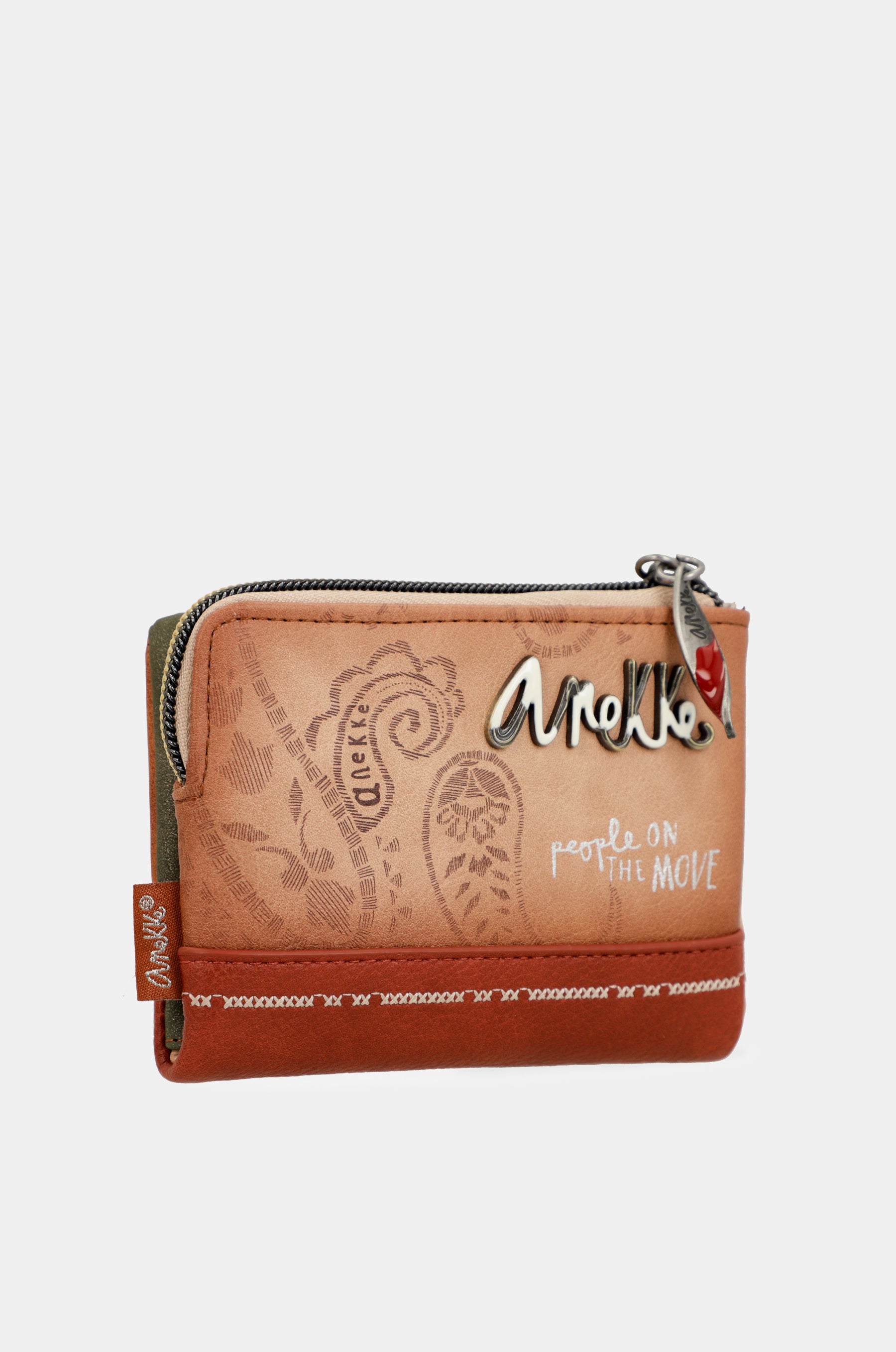 Portafoglio RFID piccolo Flower