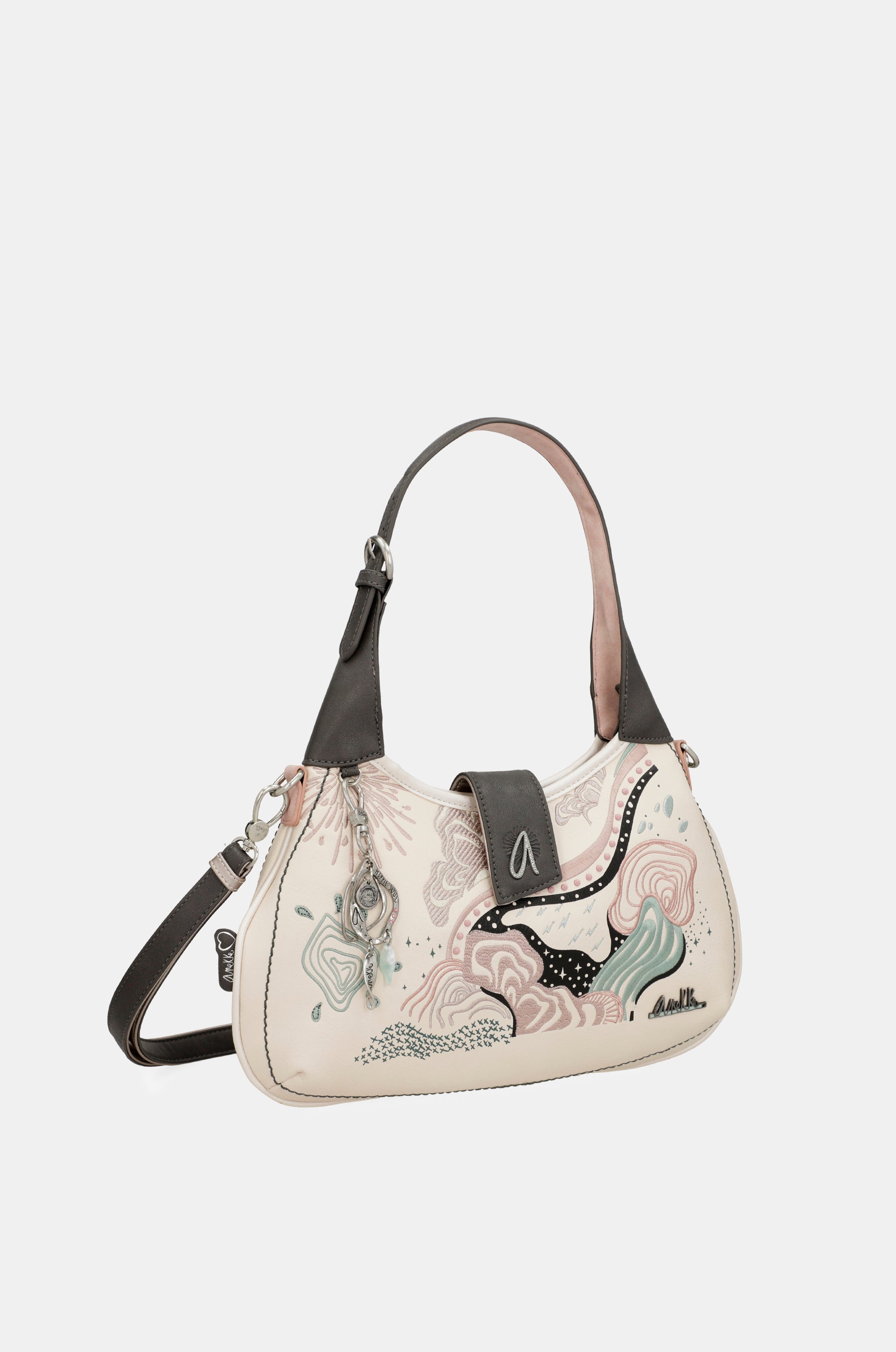 Borsa a tracolla hobo Psicodelic