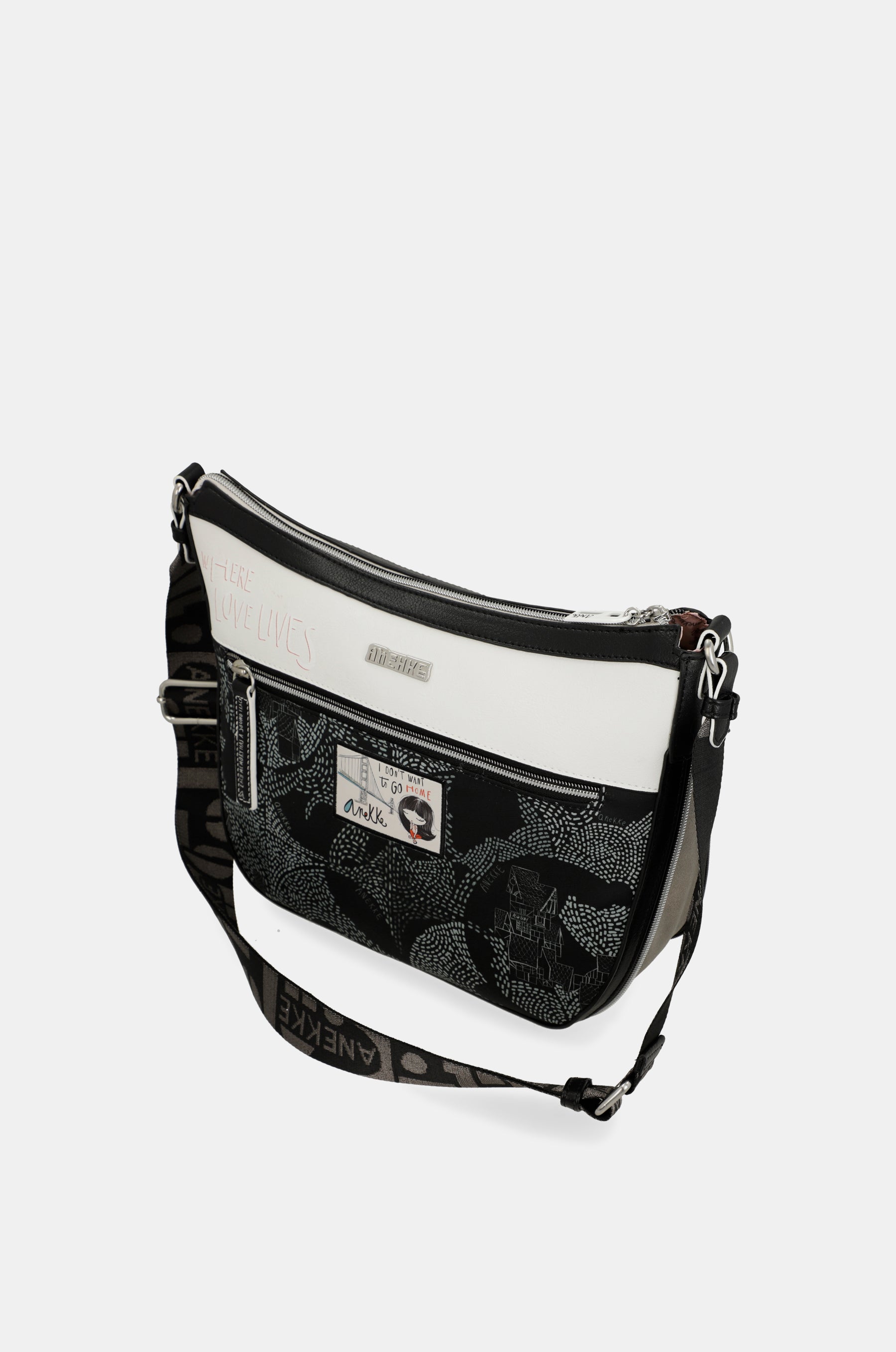 Borsa a tracolla grande Nature Sixties