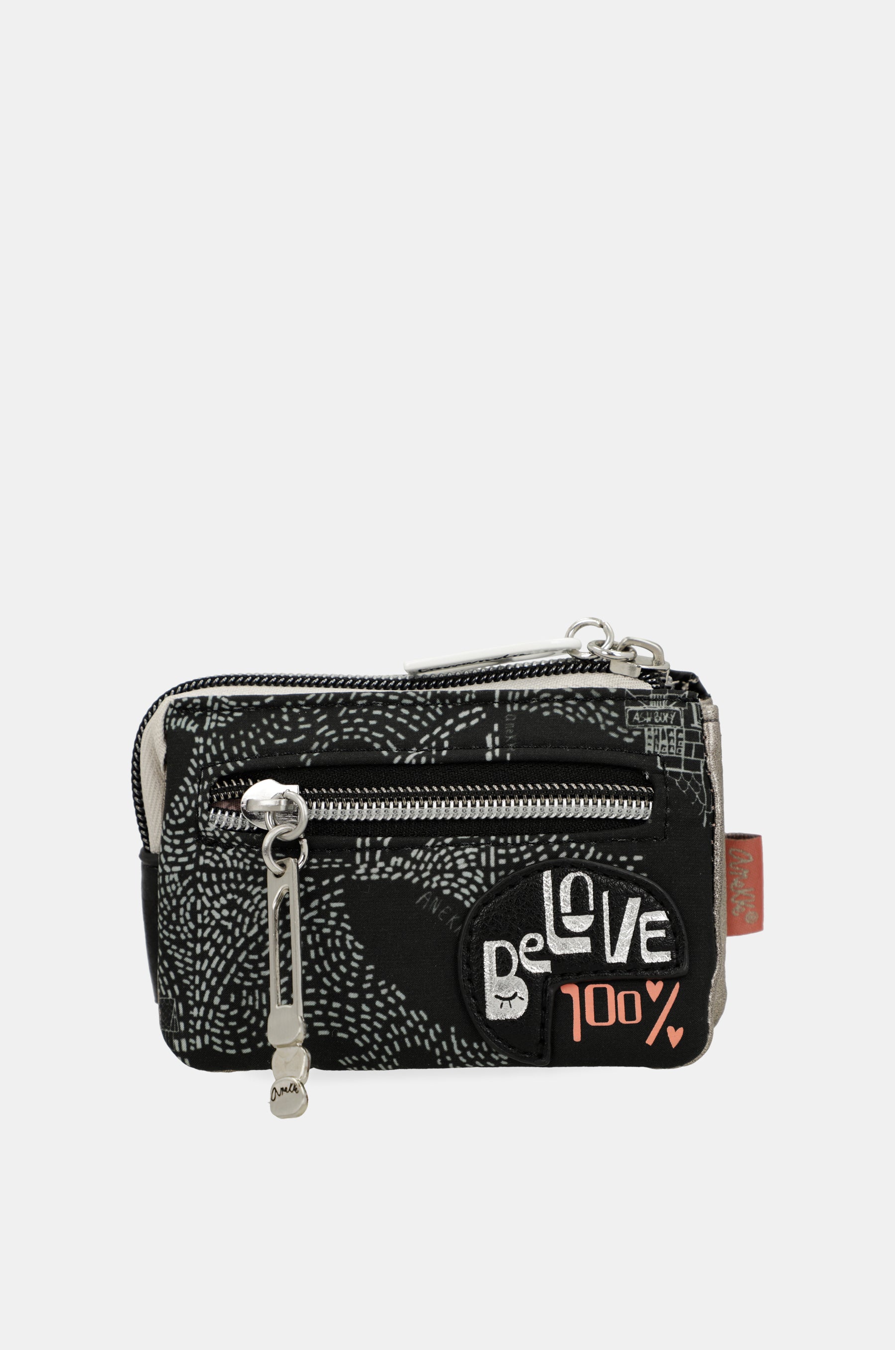 Portamonete Nature Sixties a tre scomparti