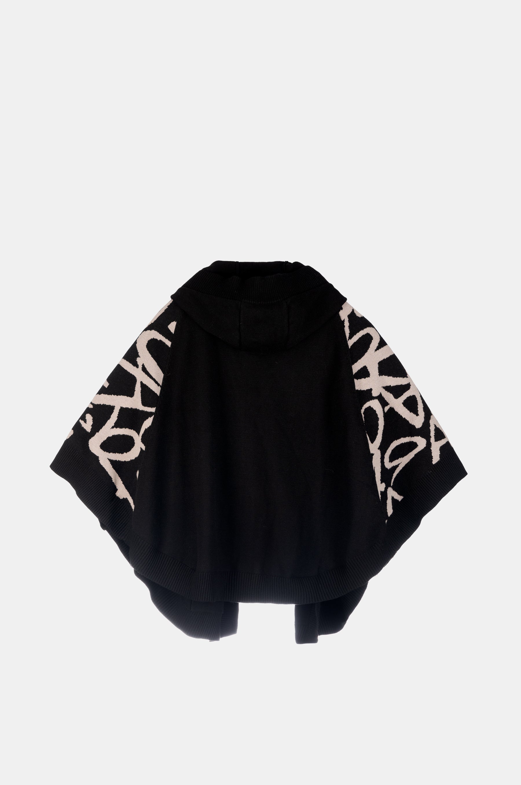 Giacca stile poncio nera