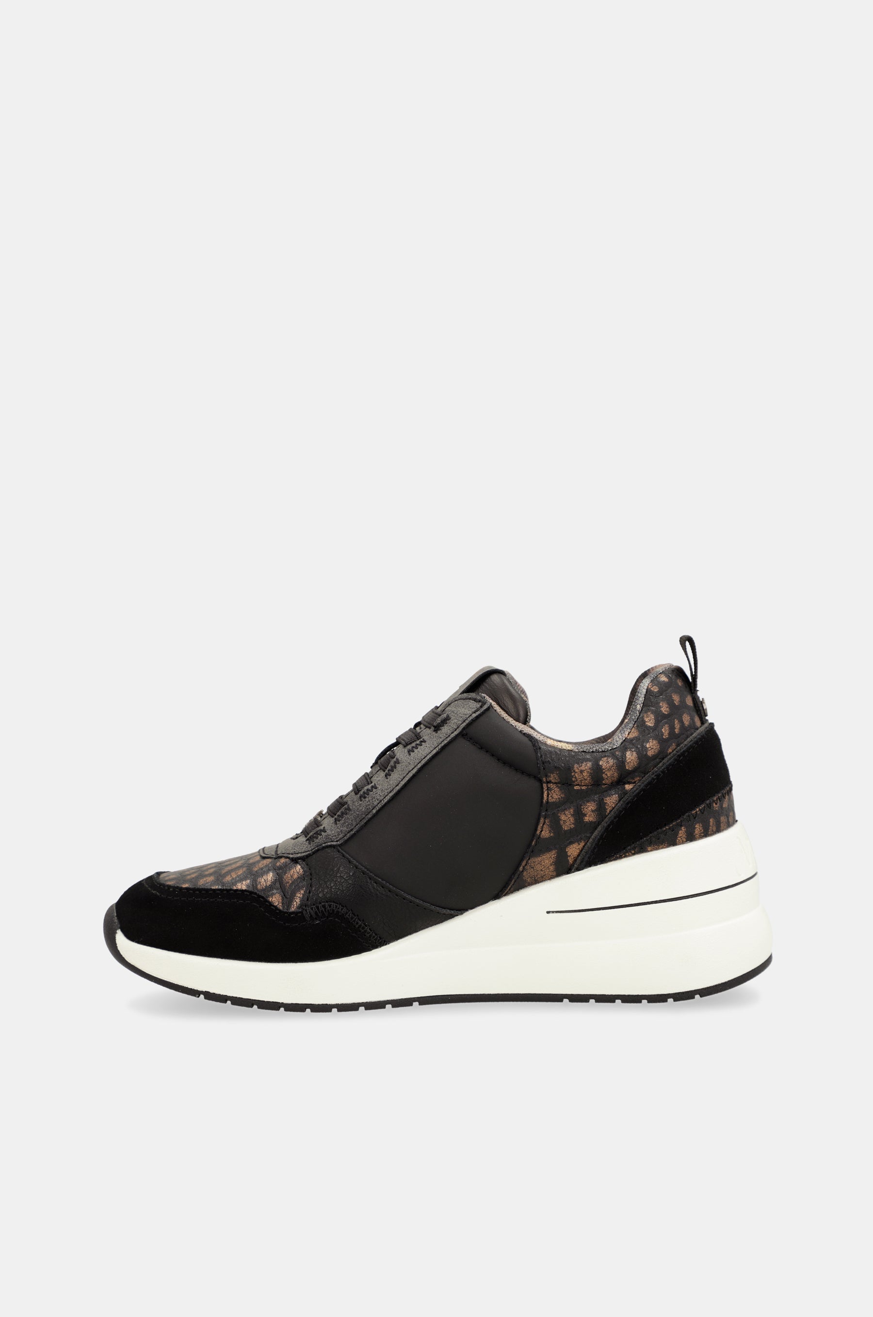Sneakers con zeppa nere Dreams