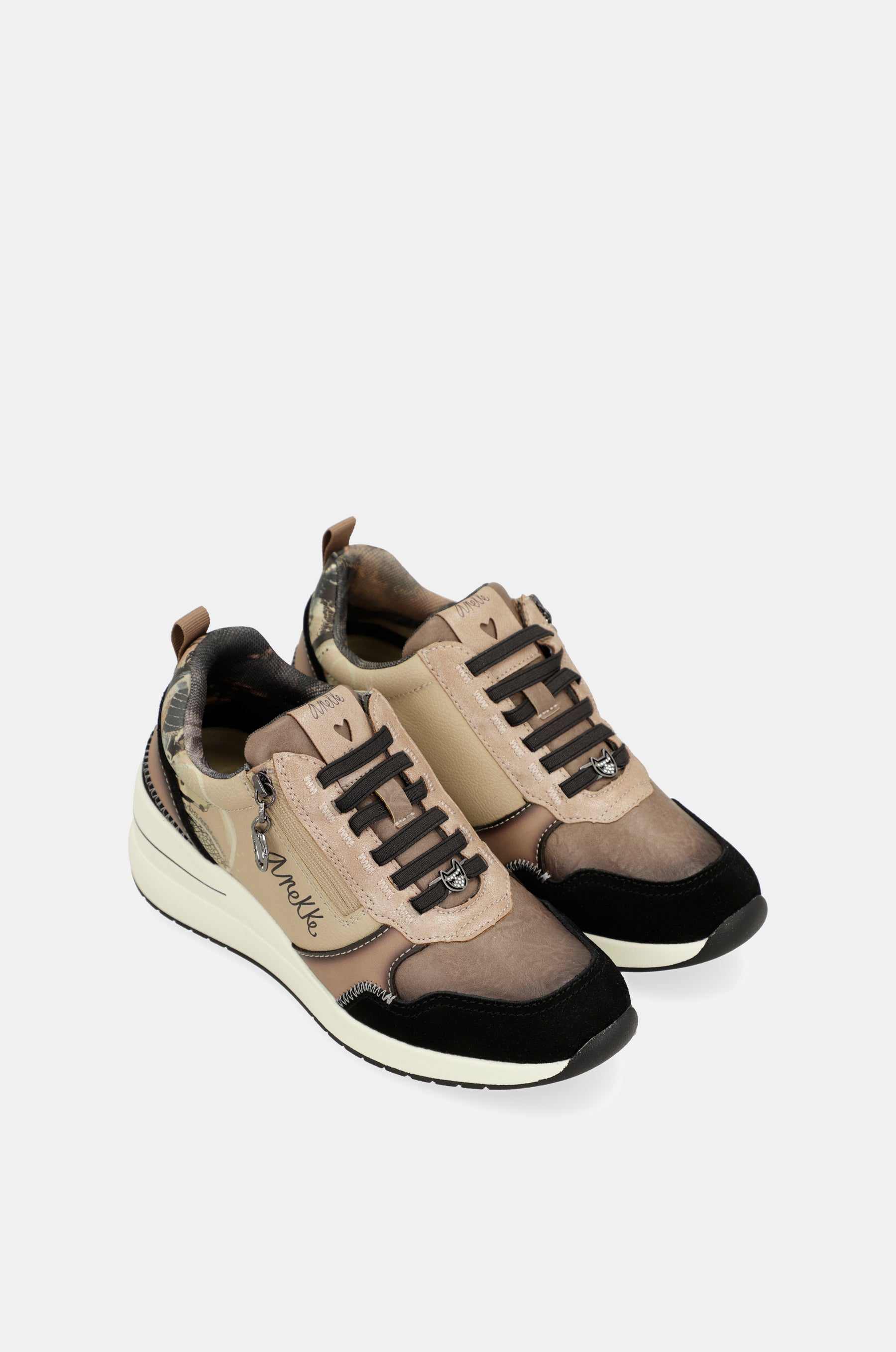 Sneakers con zeppa multicolore Dreams