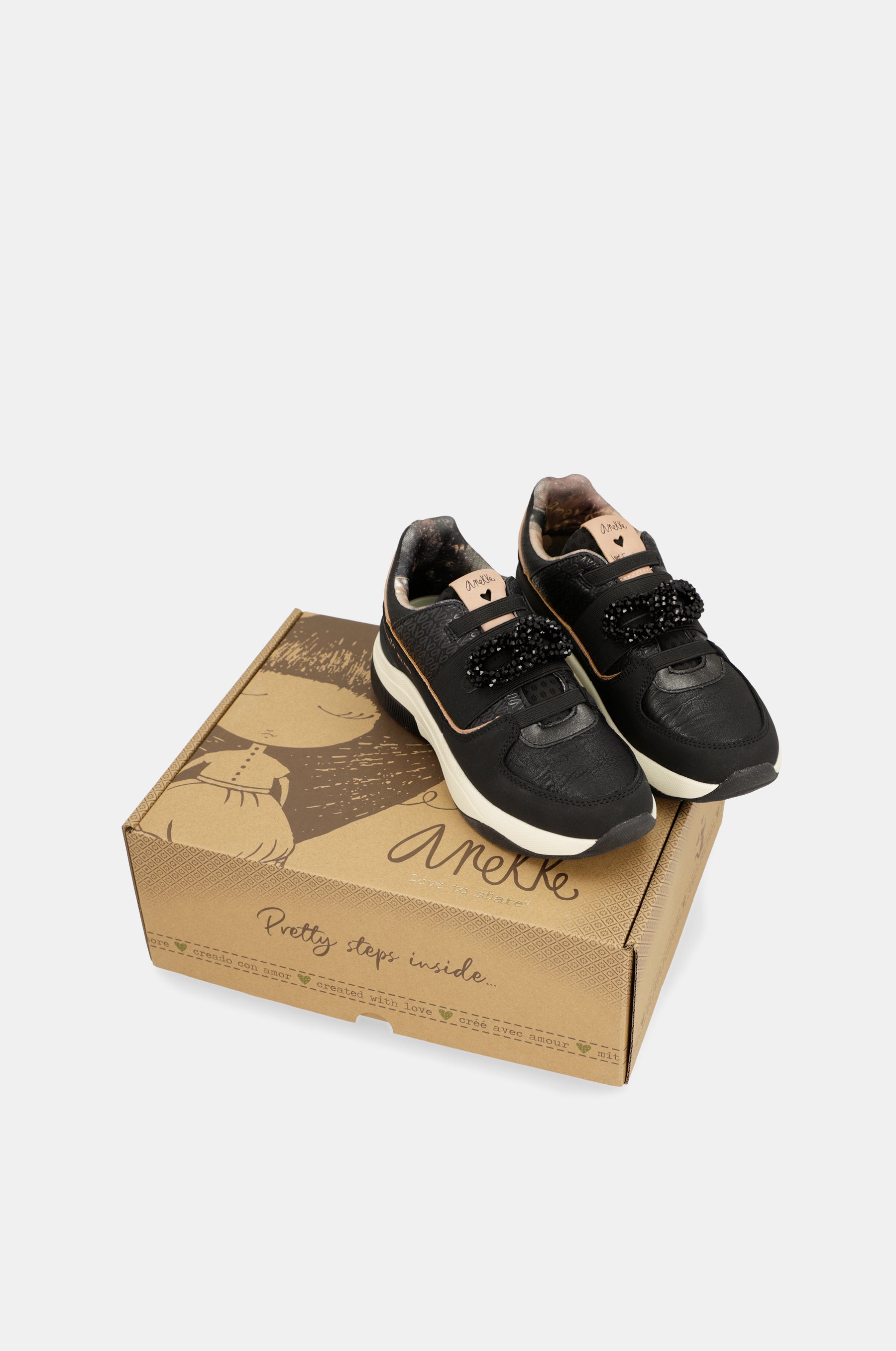 Sneakers sportive nere