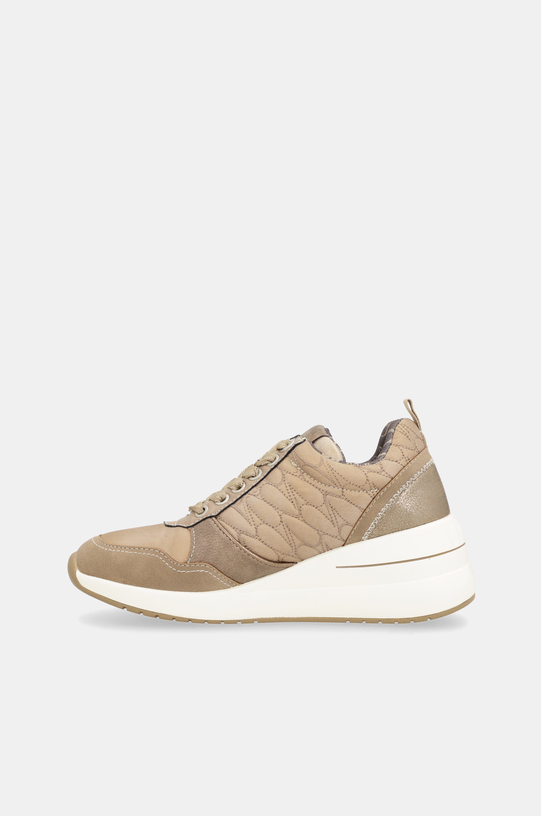 Sneakers con zeppa marrone Dreams