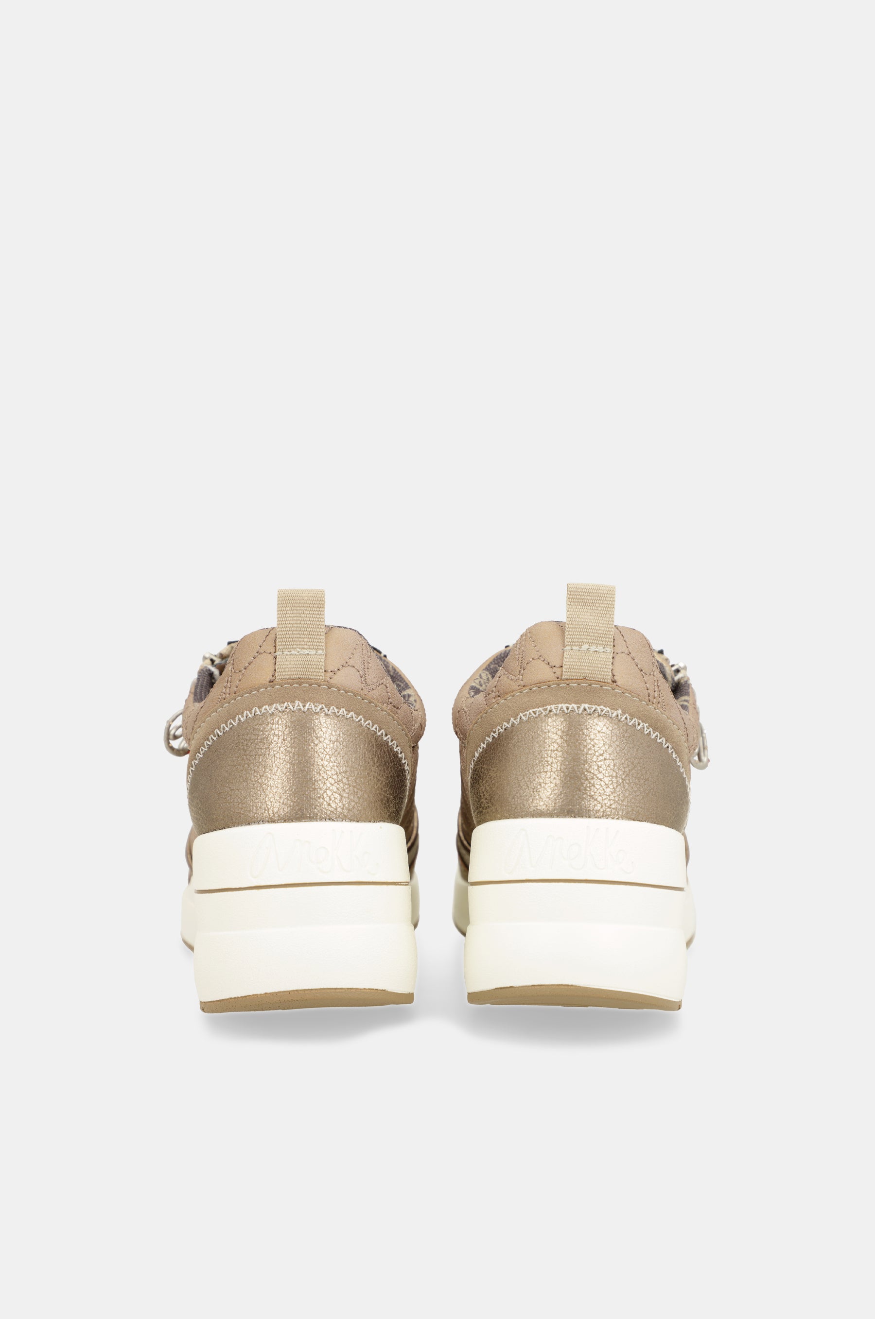 Sneakers con zeppa marrone Dreams