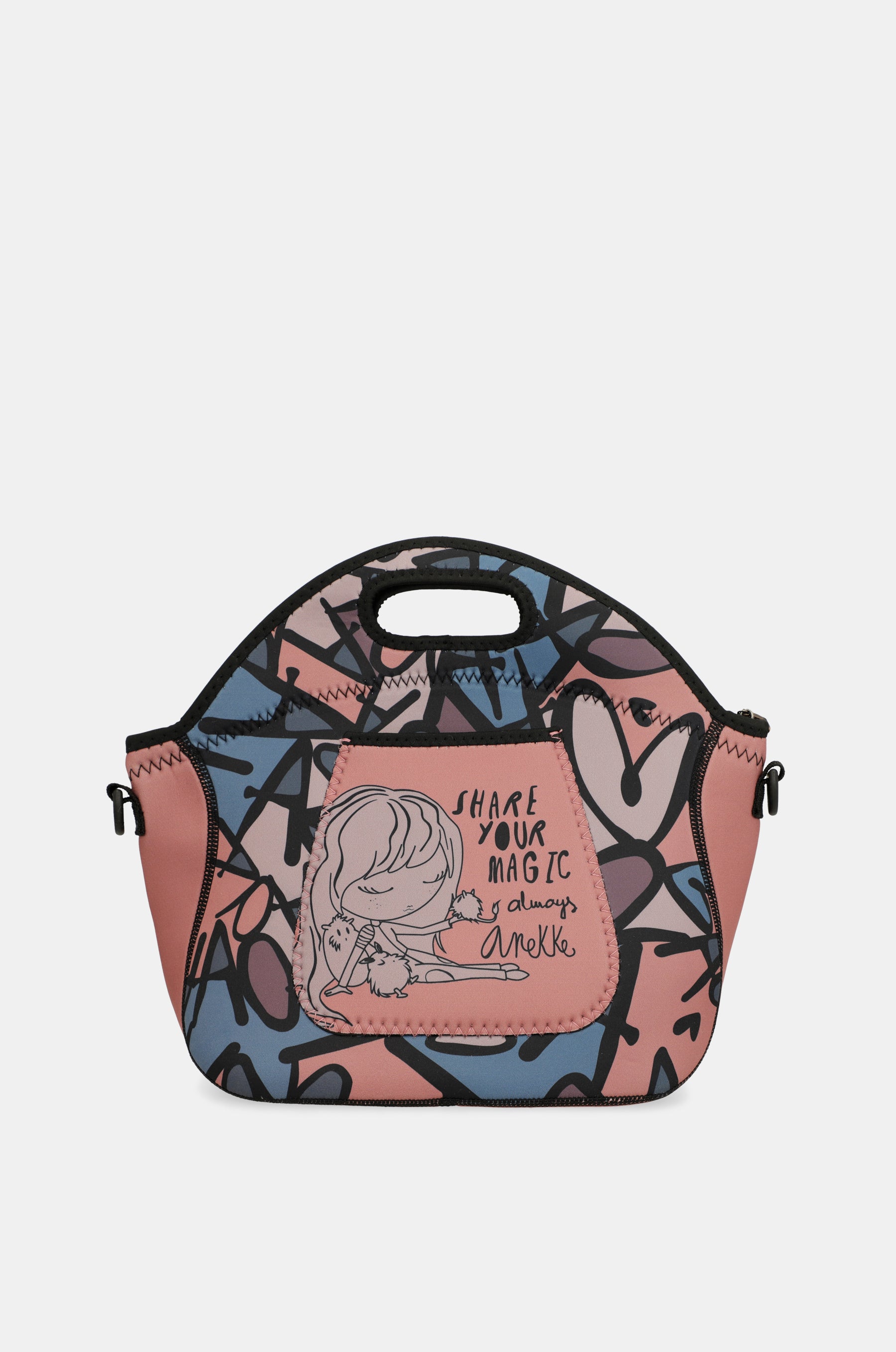 Borsa per il trasporto di alimenti in neoprene immaginario