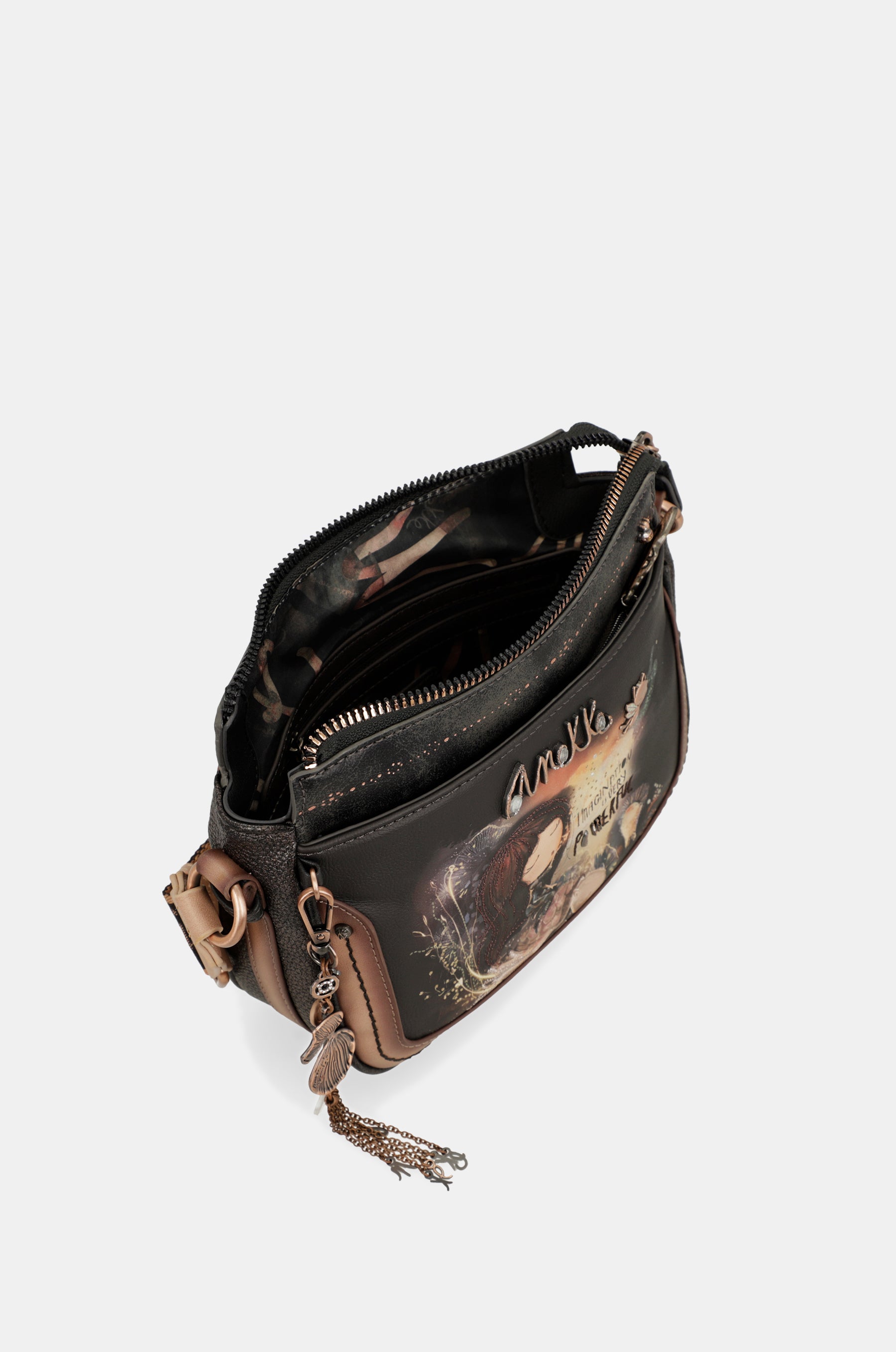 Borsa a tracolla Dreamverse a 3 scomparti