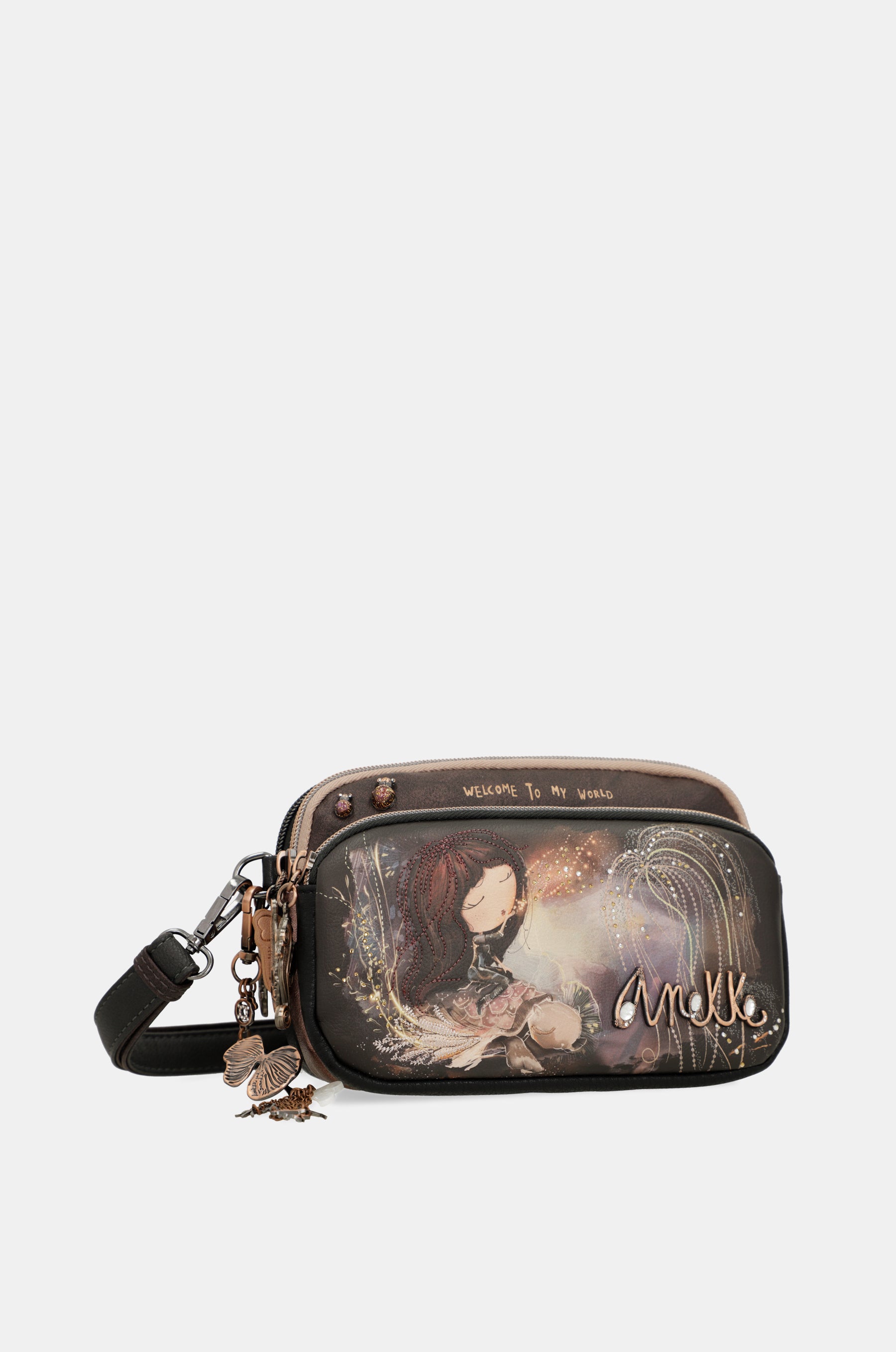 Borsa a tracolla piccola Dreamverse a 2 scomparti