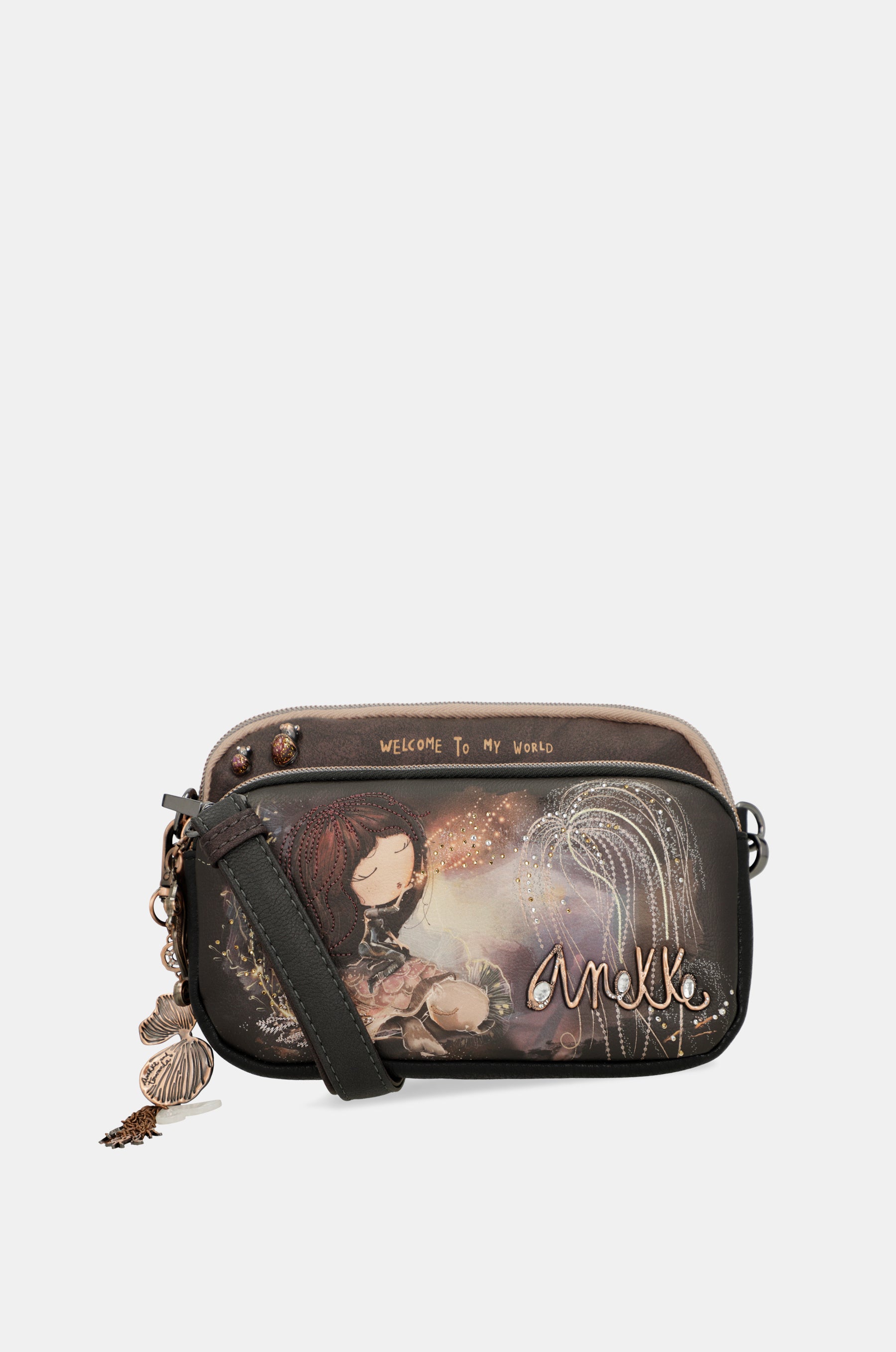 Borsa a tracolla piccola Dreamverse a 2 scomparti