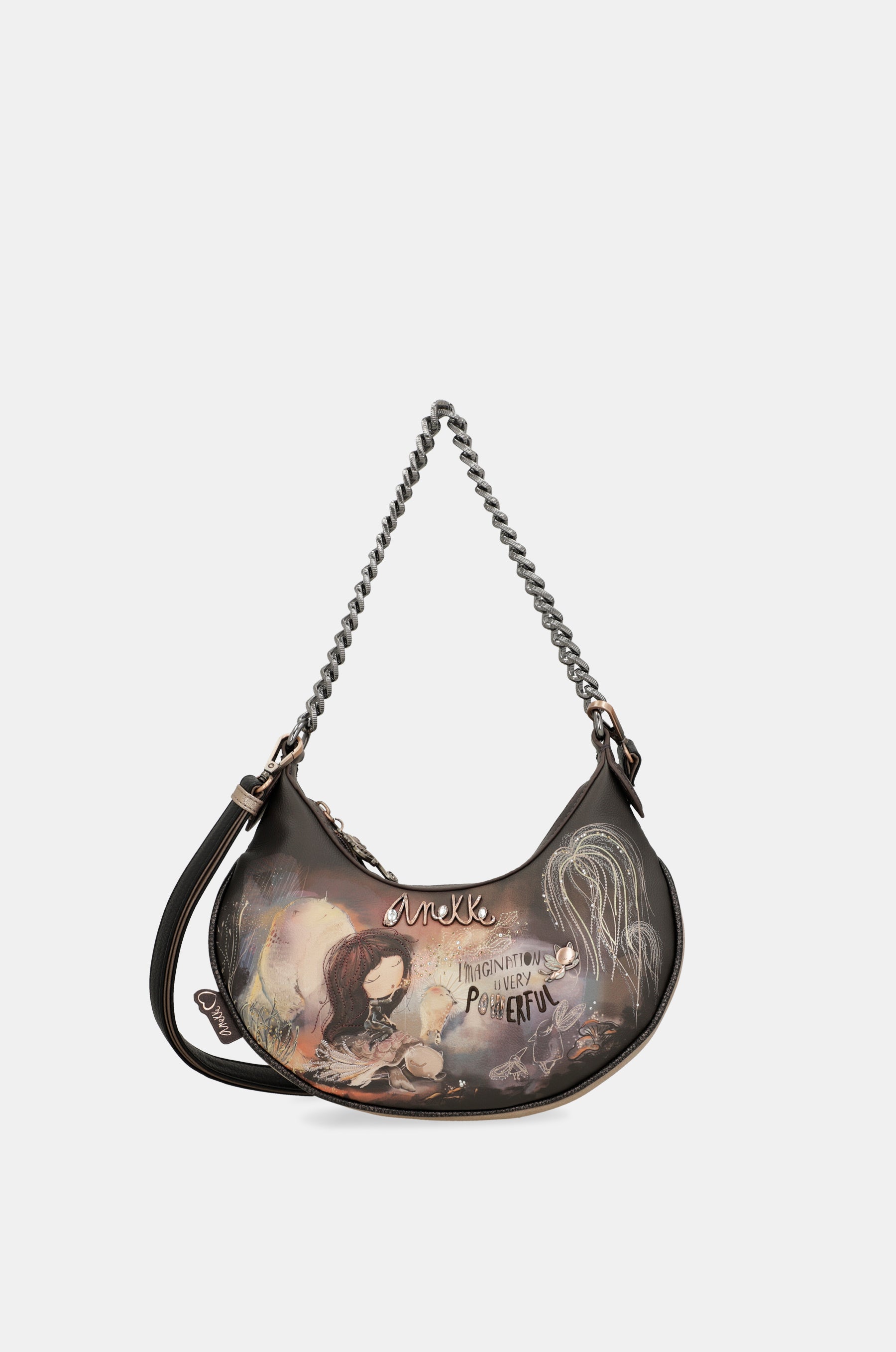 Borsa a tracolla Dreamverse con manico in metallo