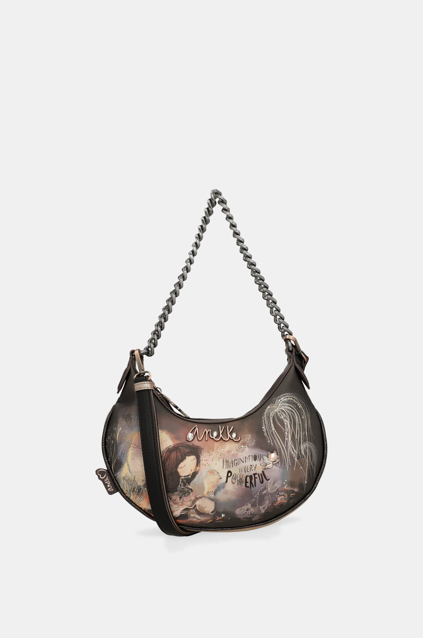 Borsa a tracolla Dreamverse con manico in metallo