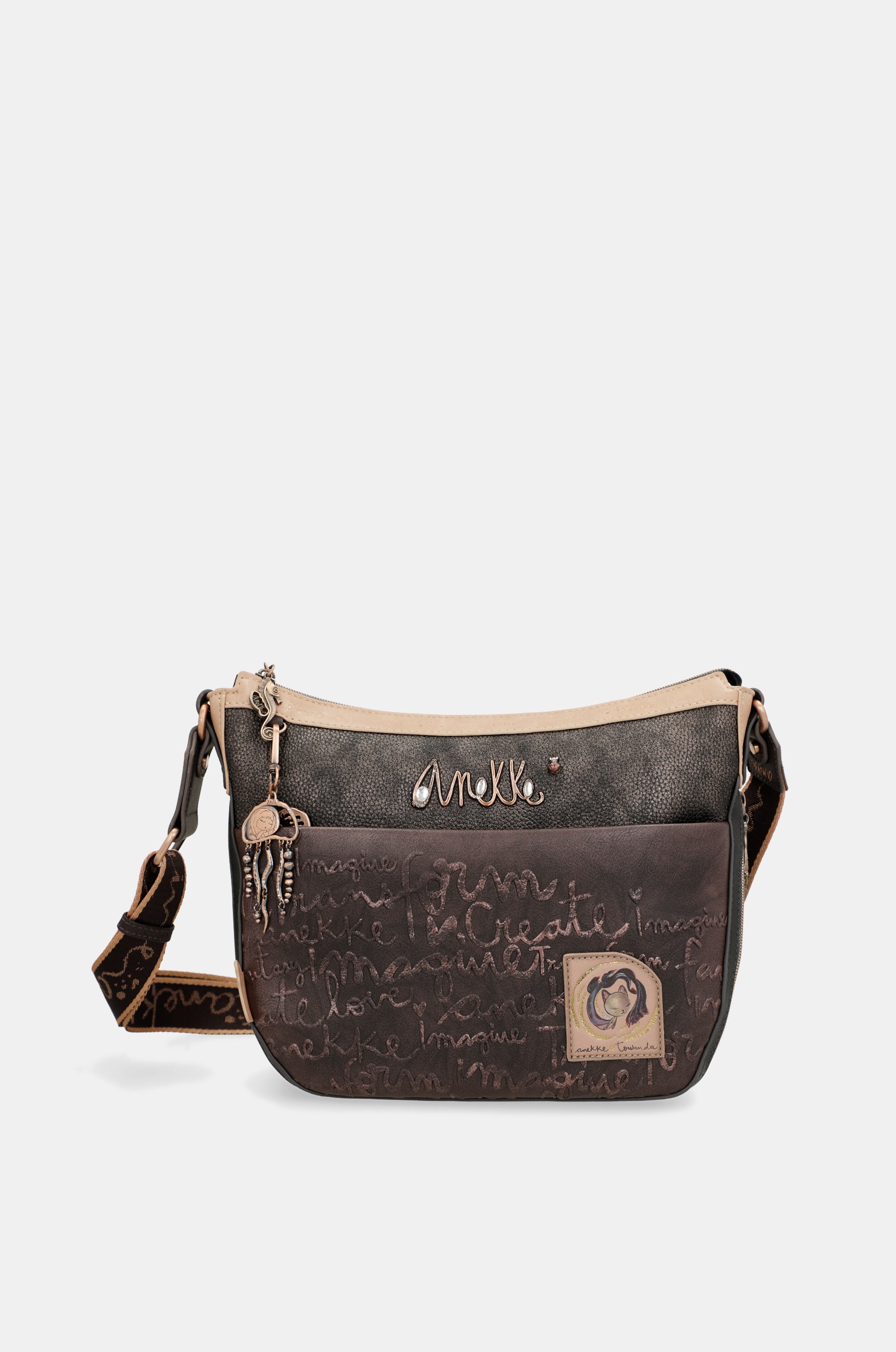 Borsa a tracolla grande Anekke Land