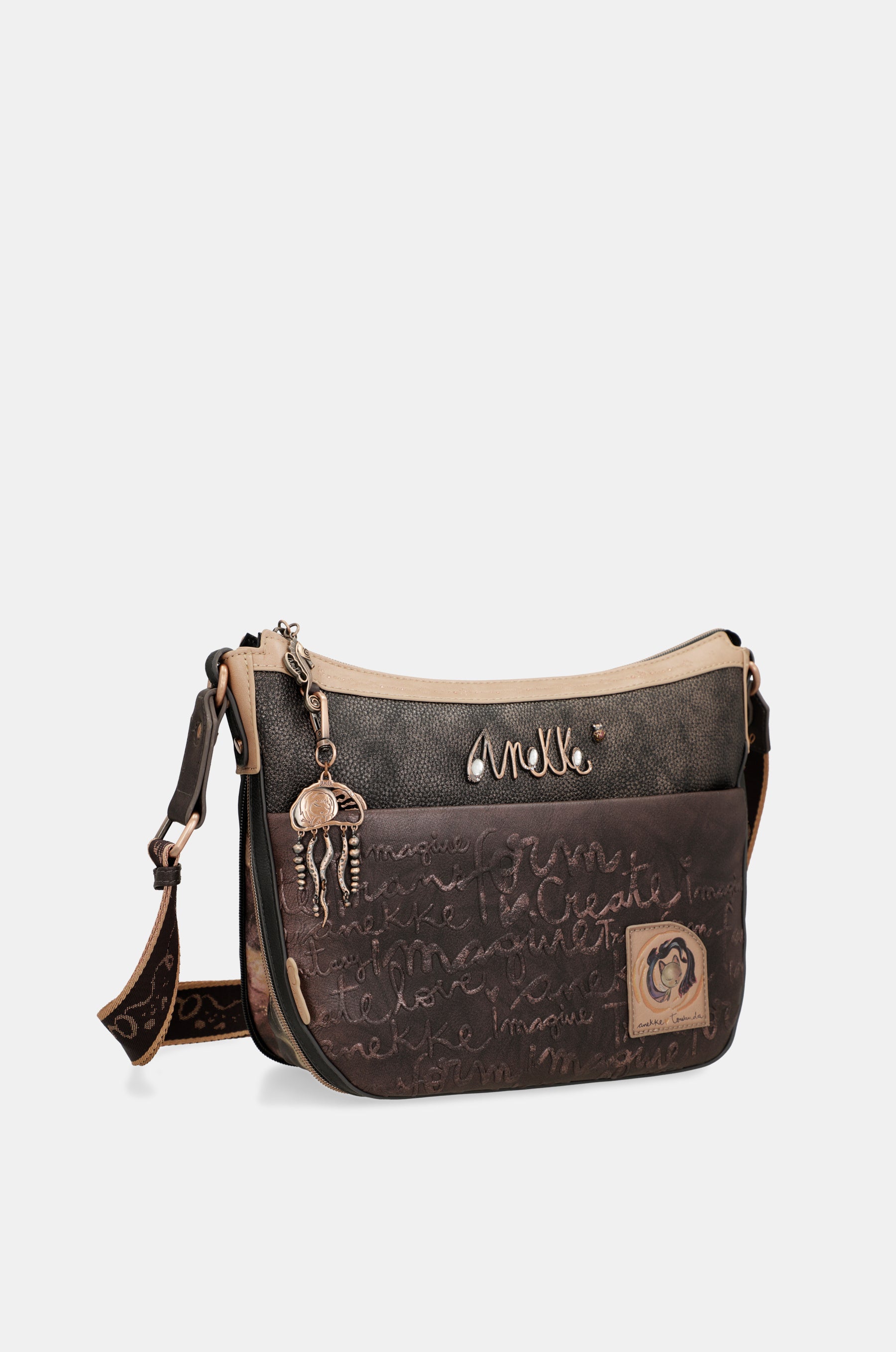 Borsa a tracolla grande Anekke Land