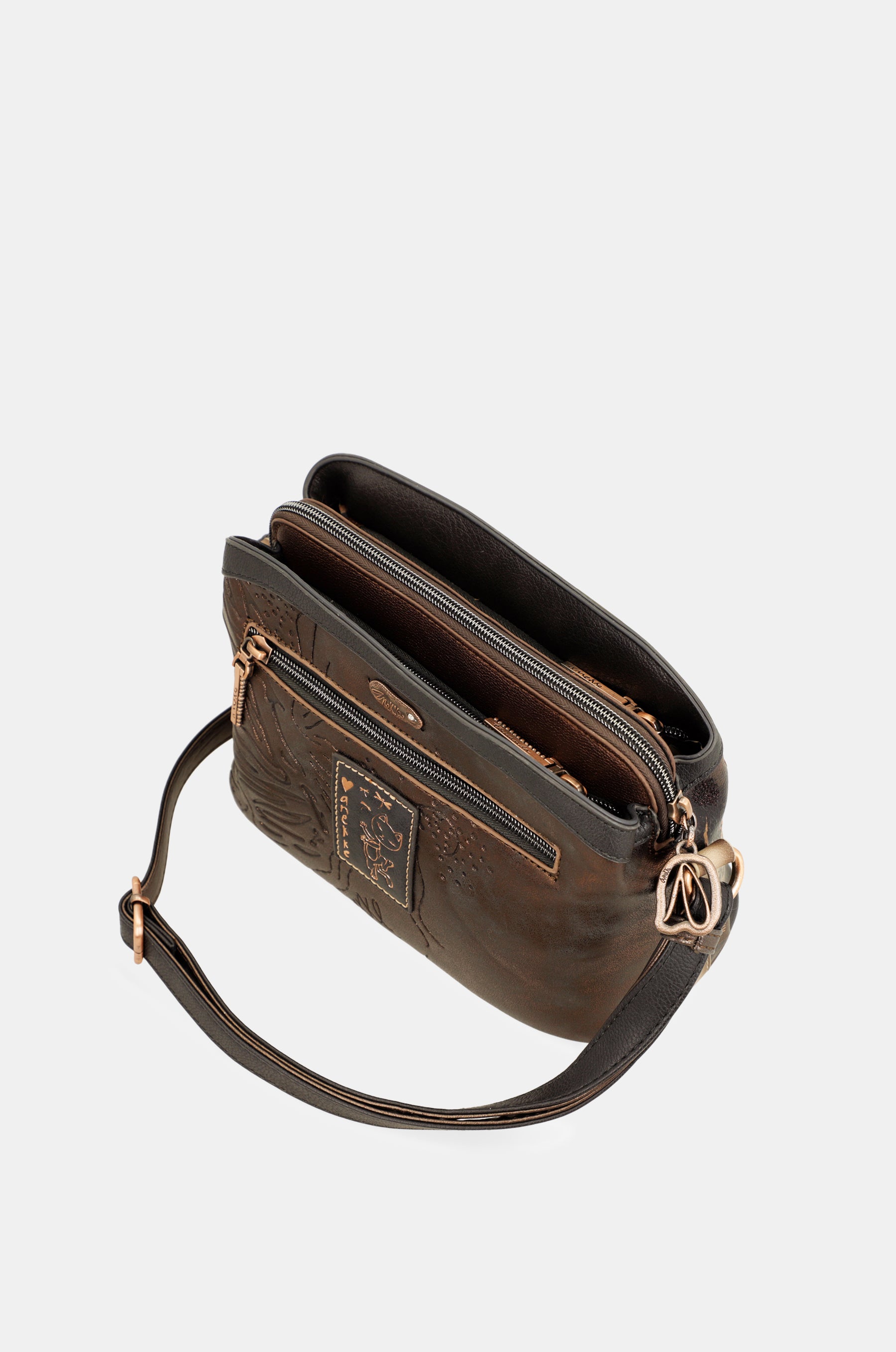 Borsa a tracolla Wings a 3 scomparti