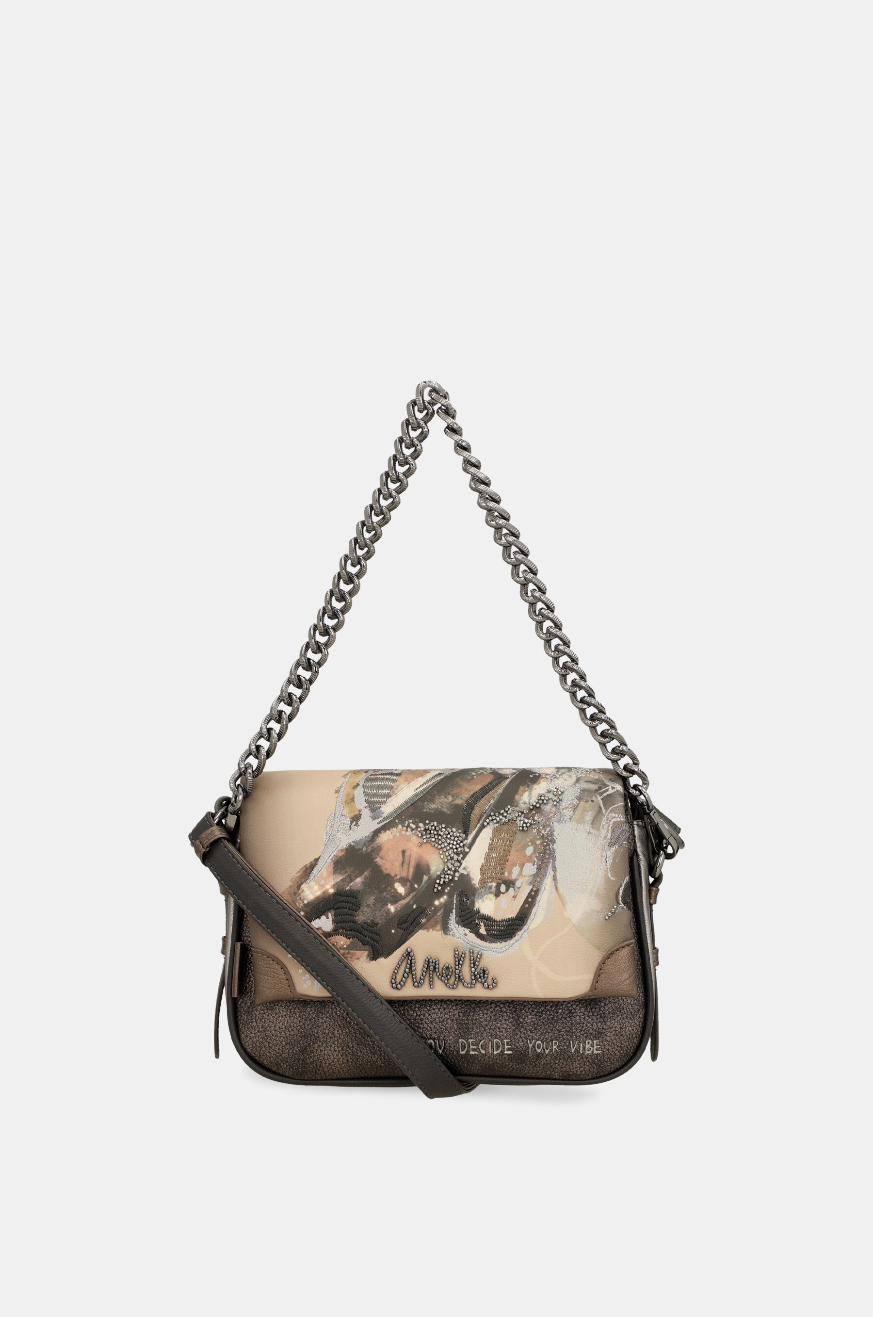 Borsa a tracolla Wings con patta