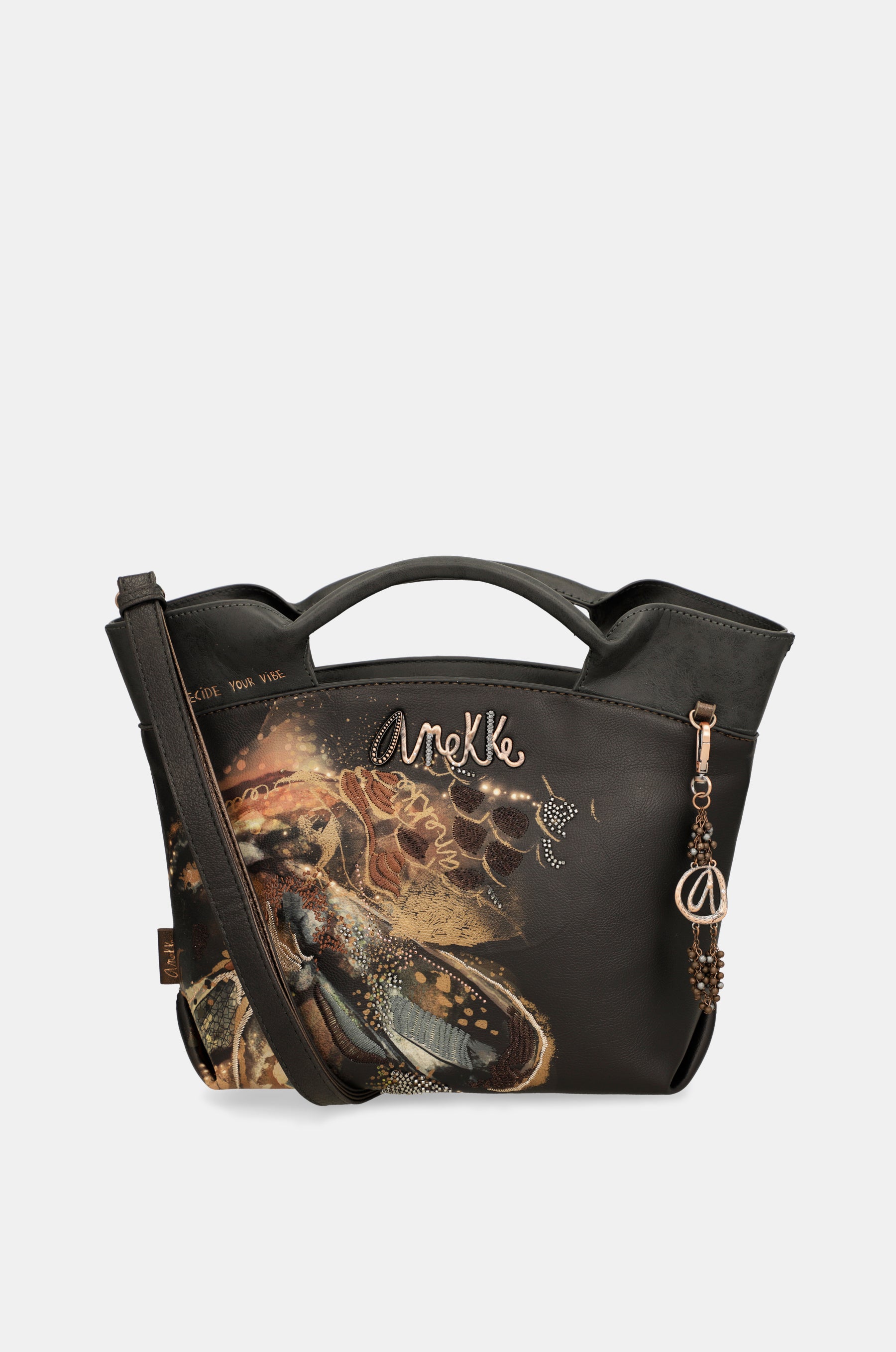 Borsa a tracolla con manici corti Wings