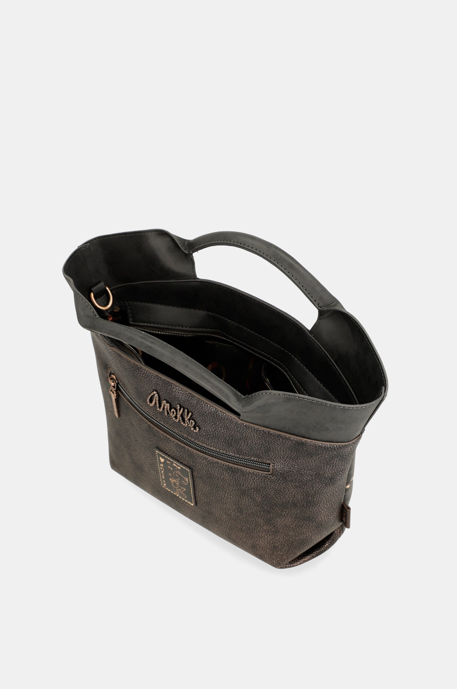 Borsa a tracolla con manici corti Wings