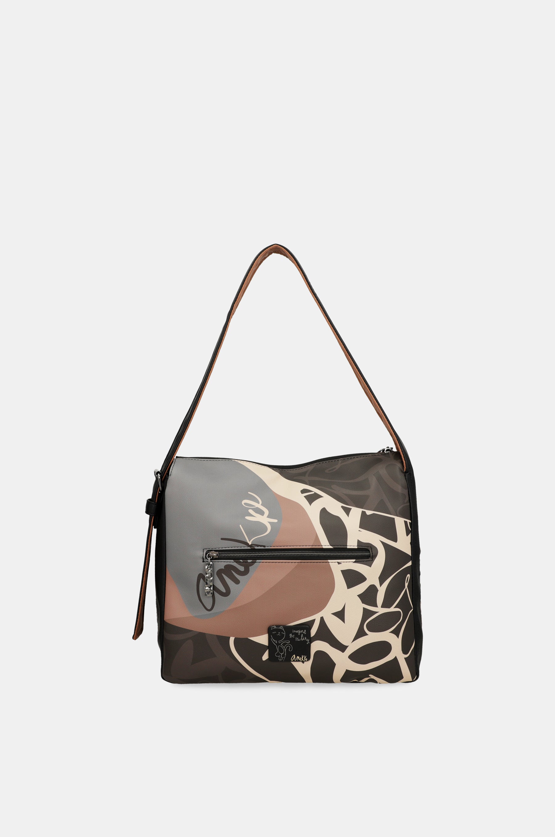 Borsa a tracolla con manico corto Heartbeat