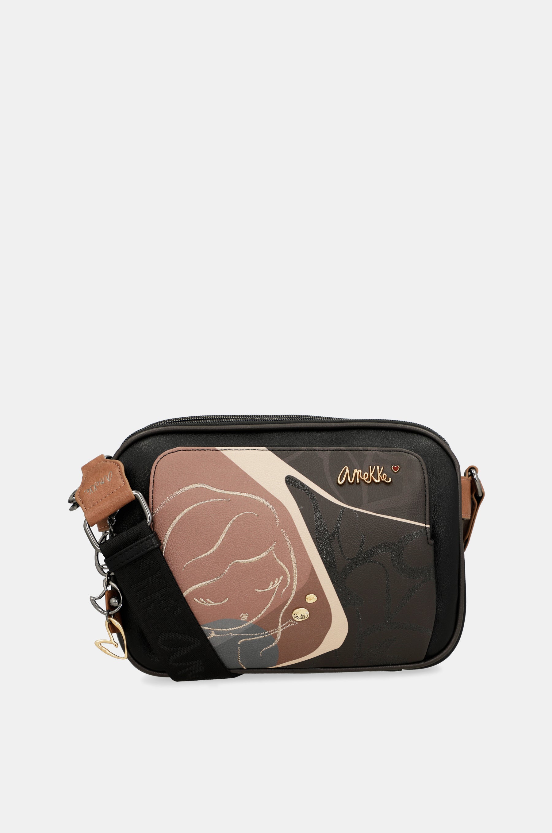Borsa a tracolla Heartbeat a 3 scomparti