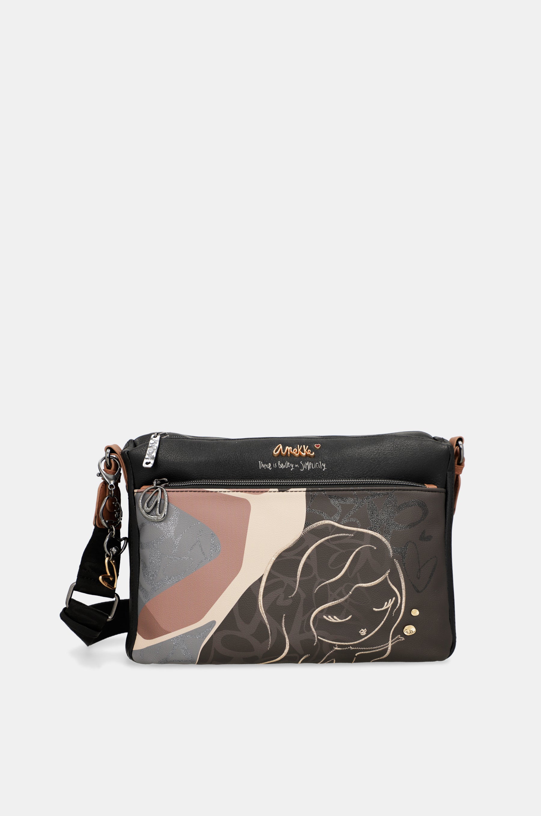 Borsa a tracolla media Heartbeat