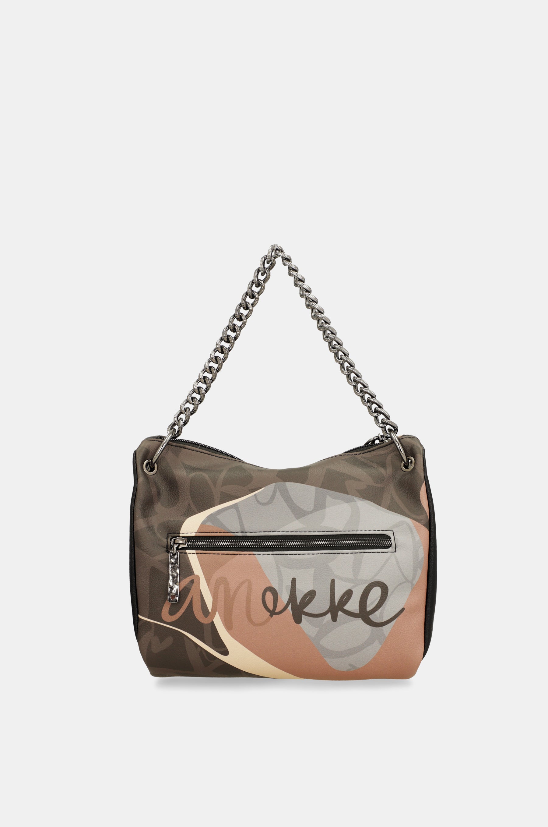 Borsa a tracolla Heartbeat con manico in metallo